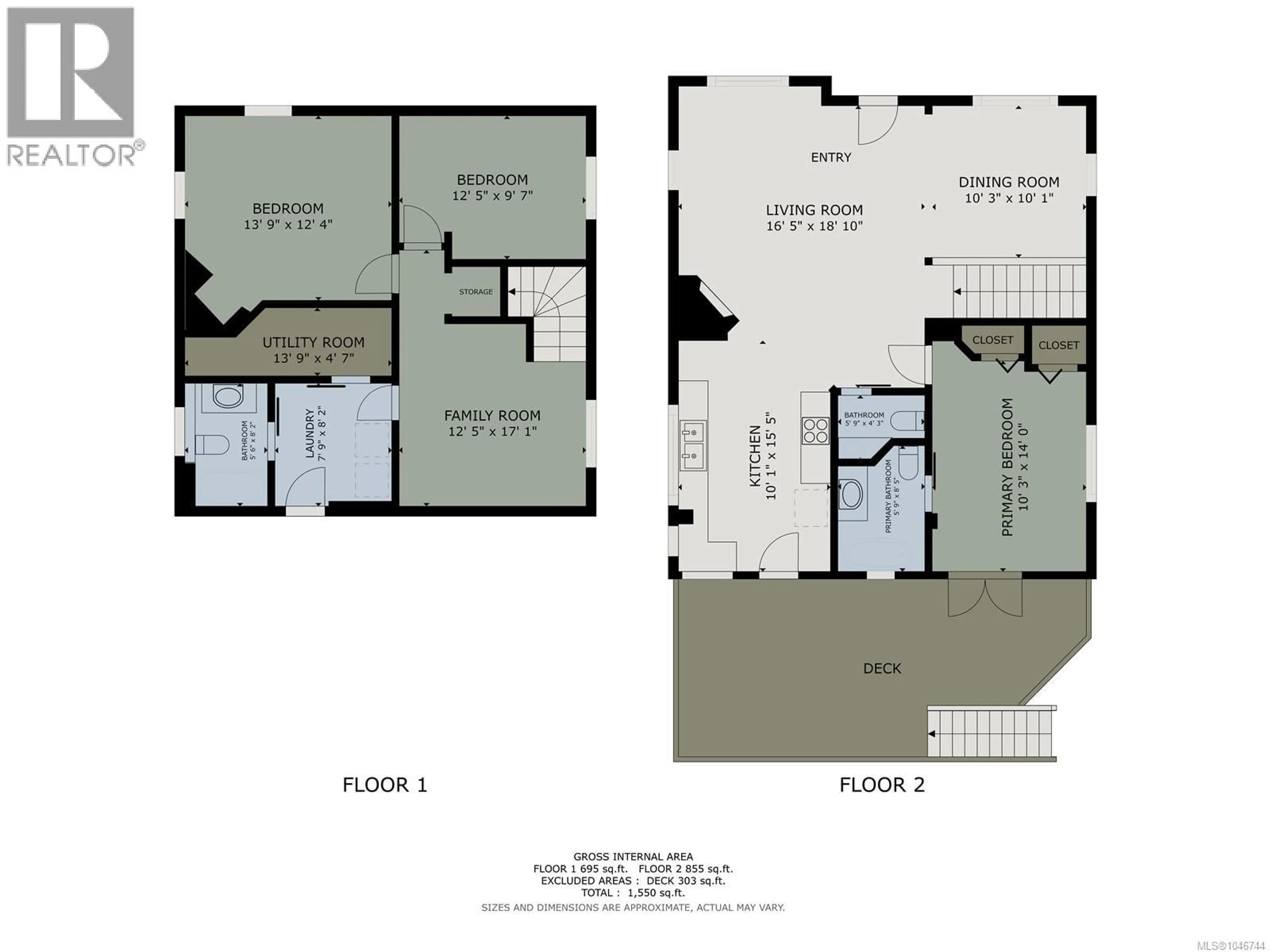 Floor plan for 1038 ISLAY STREET, Duncan British Columbia V9L2E1