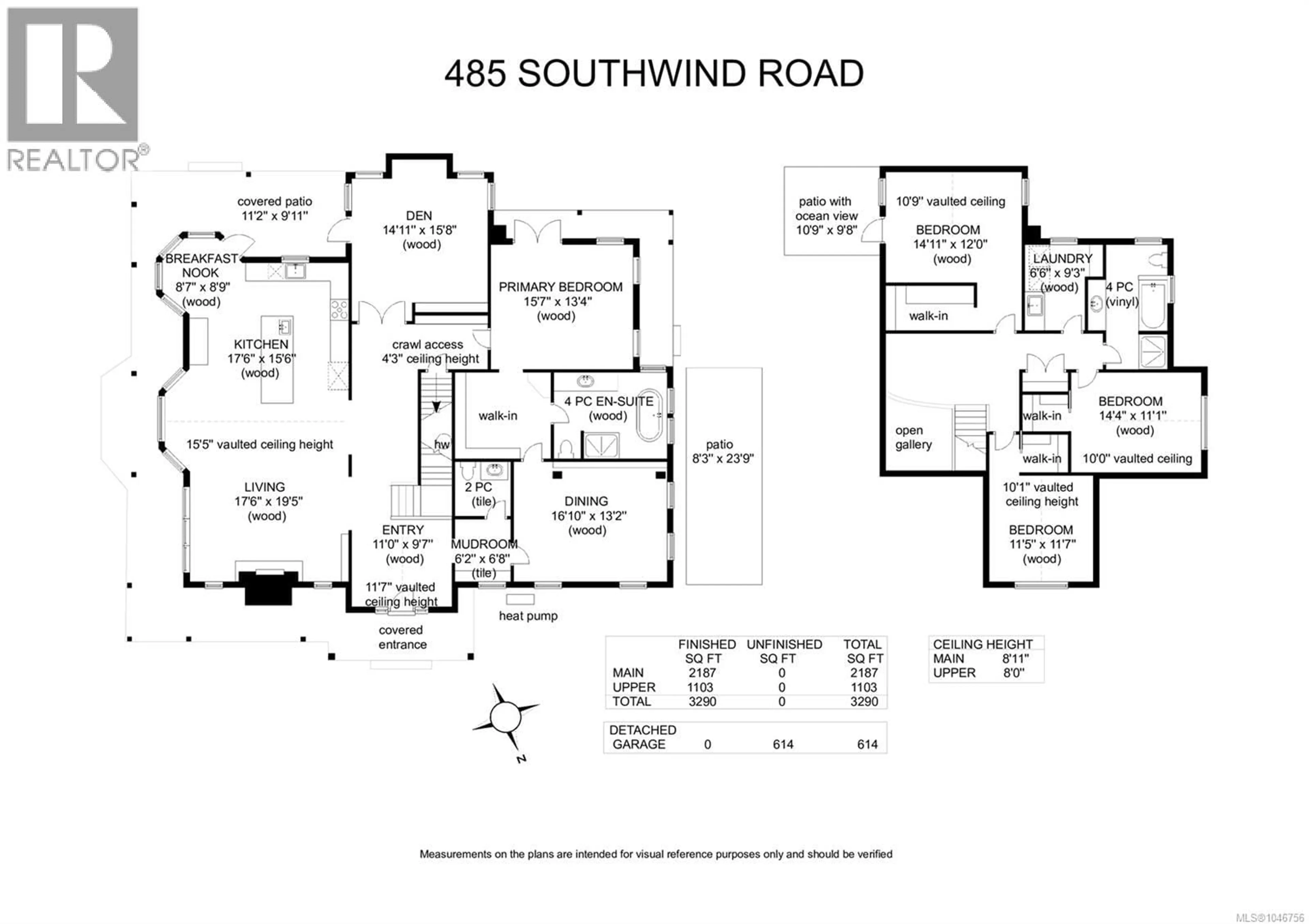 Floor plan for 485 SOUTHWIND ROAD, Comox British Columbia V9M3T9