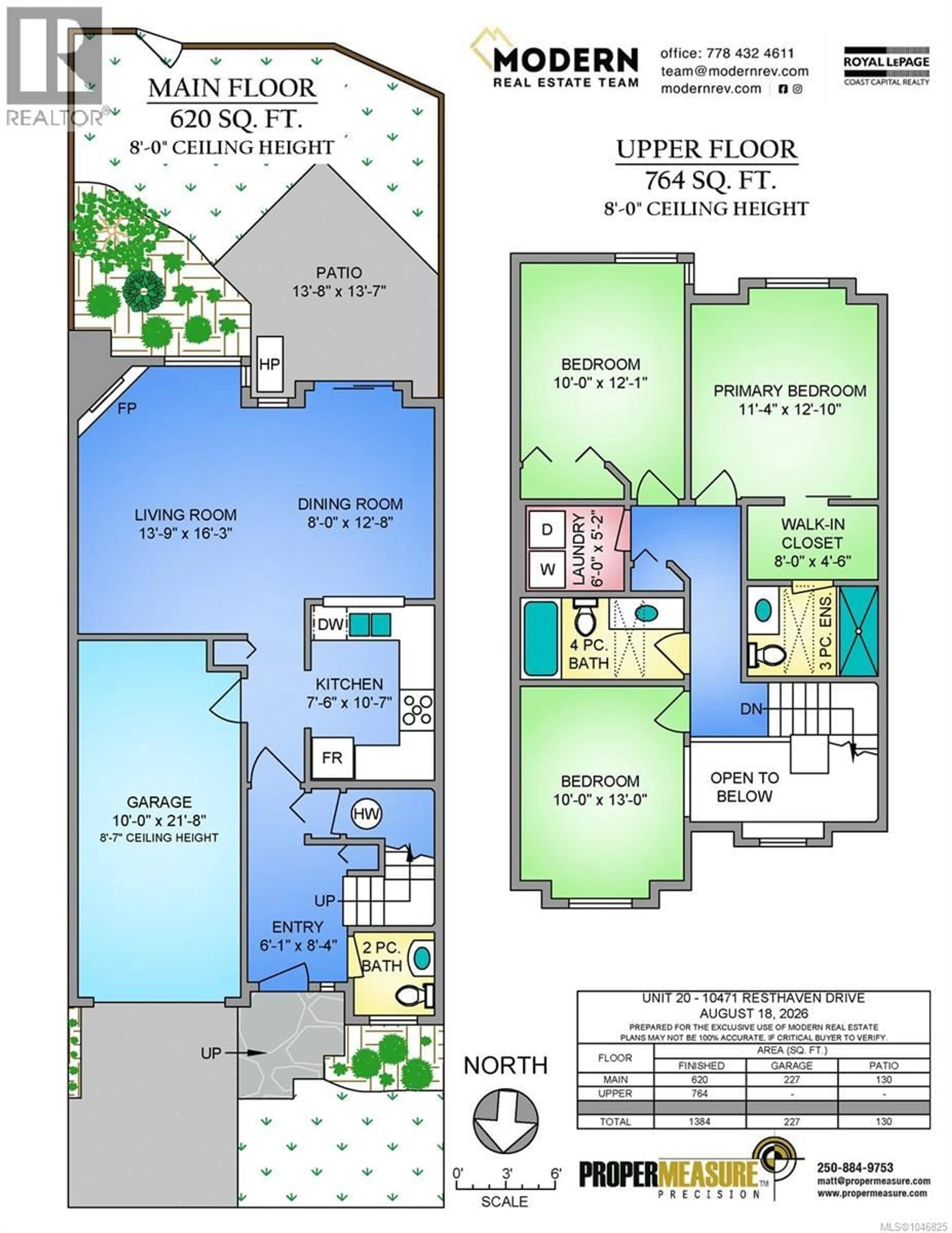 Floor plan for 20 - 10471 RESTHAVEN DRIVE, Sidney British Columbia V8L3H6