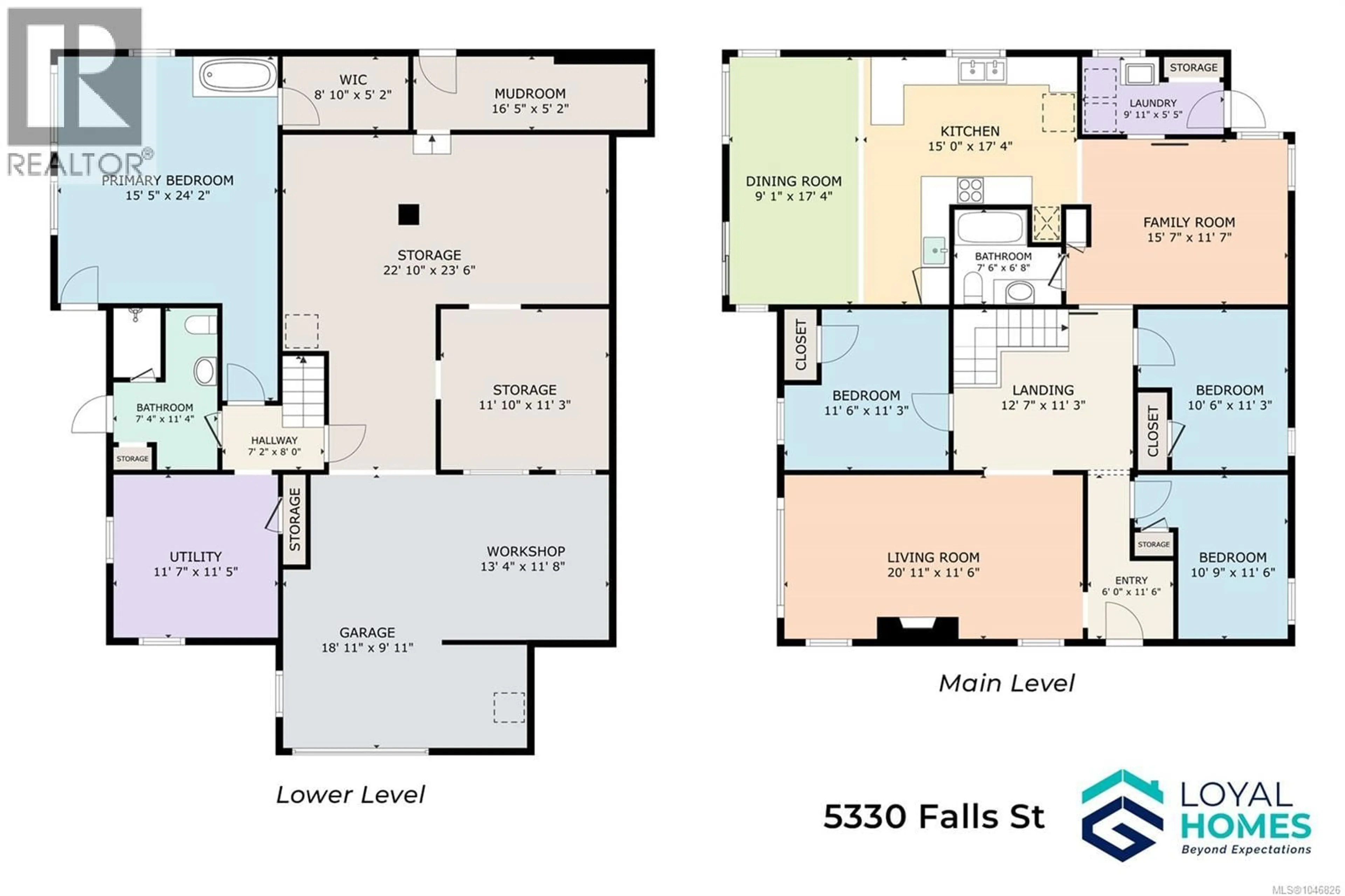 Floor plan for 5330 FALLS STREET, Port Alberni British Columbia V9Y7K2