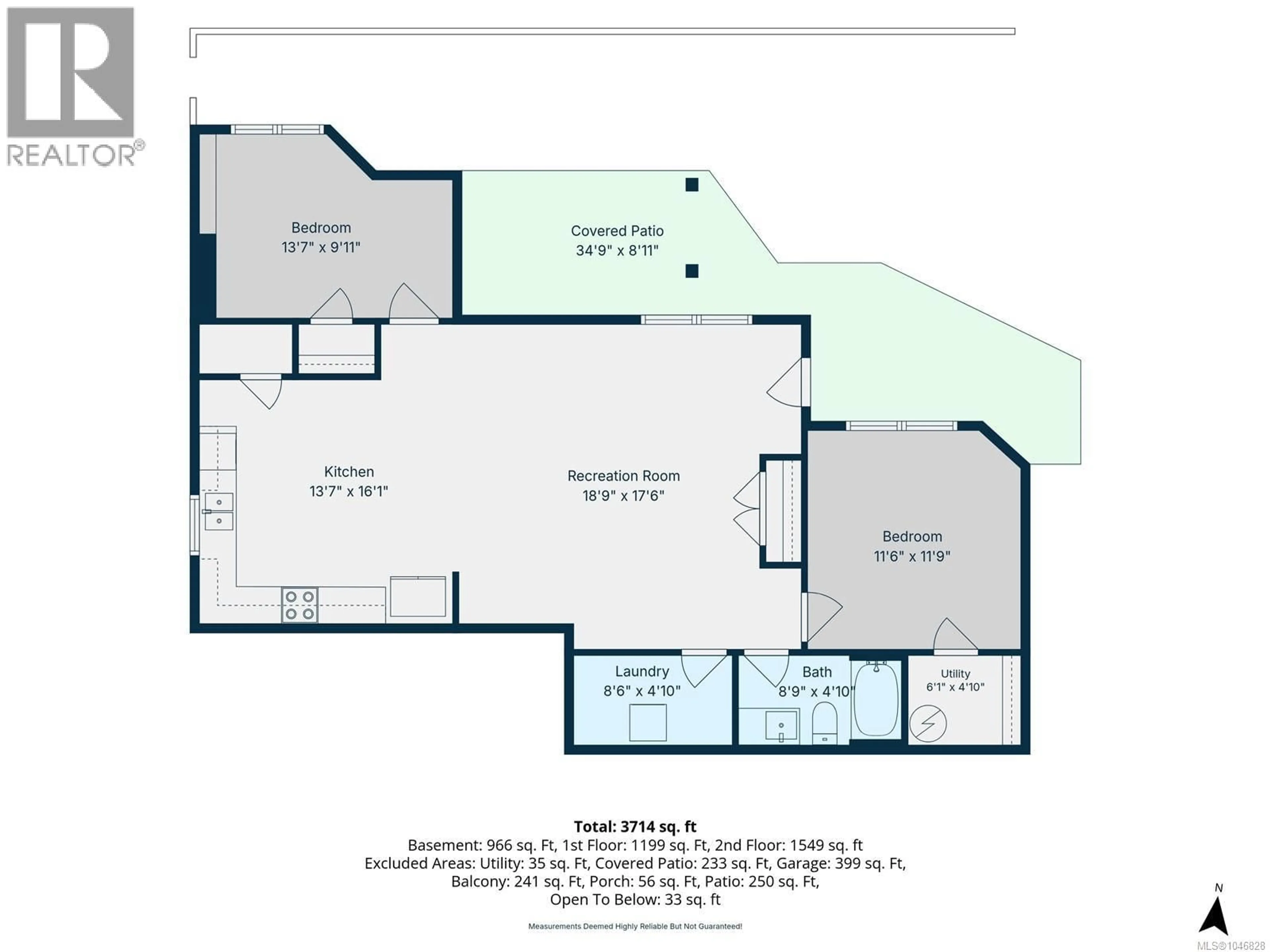 Floor plan for 100 ROYAL PACIFIC WAY, Nanaimo British Columbia V9T5L7