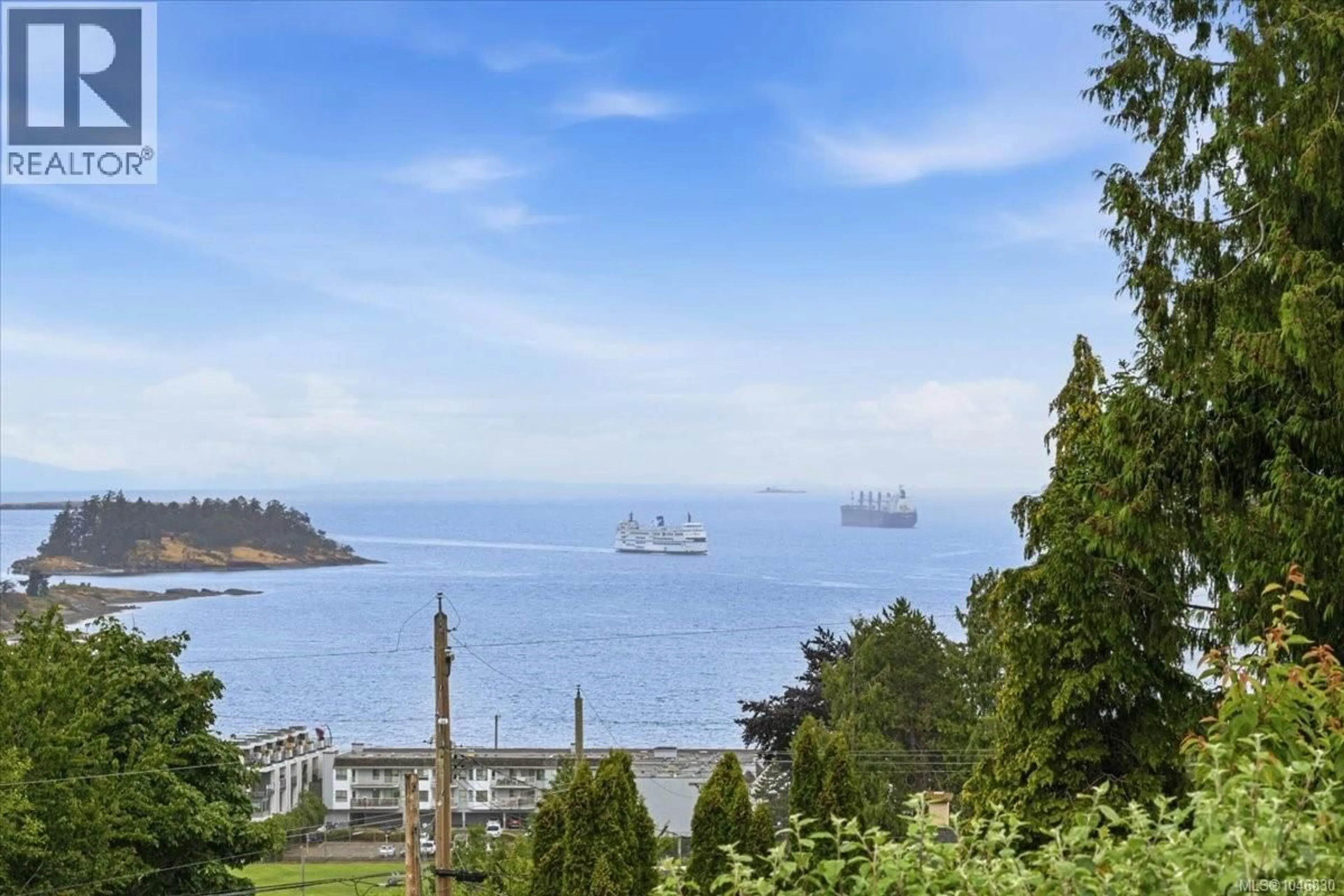 A pic from outside/outdoor area/front of a property/back of a property/a pic from drone, water/lake/river/ocean view for 2820 COSGROVE CRESCENT, Nanaimo British Columbia V9S3P6