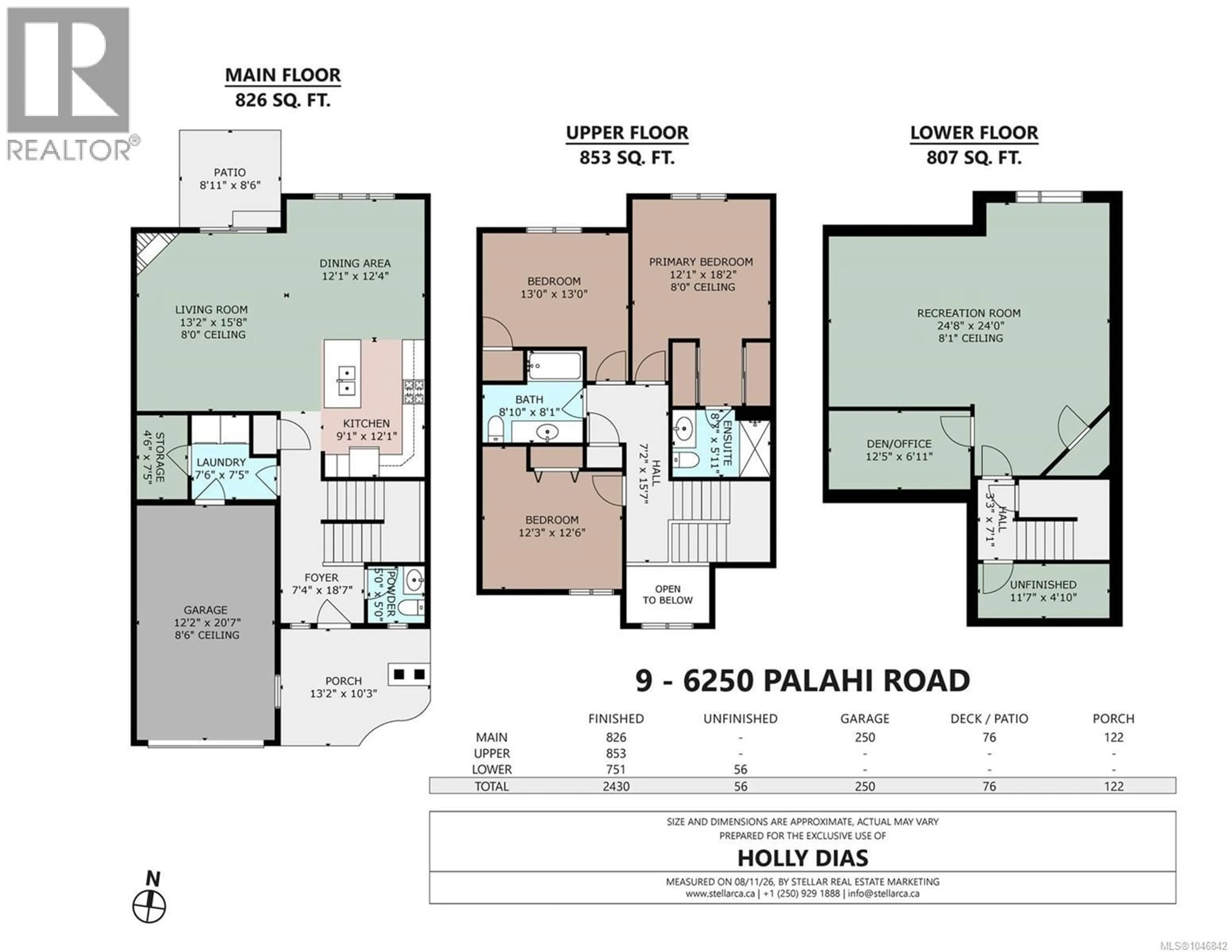 Floor plan for 9 - 6250 PALAHI ROAD, Duncan British Columbia V9L6Z3