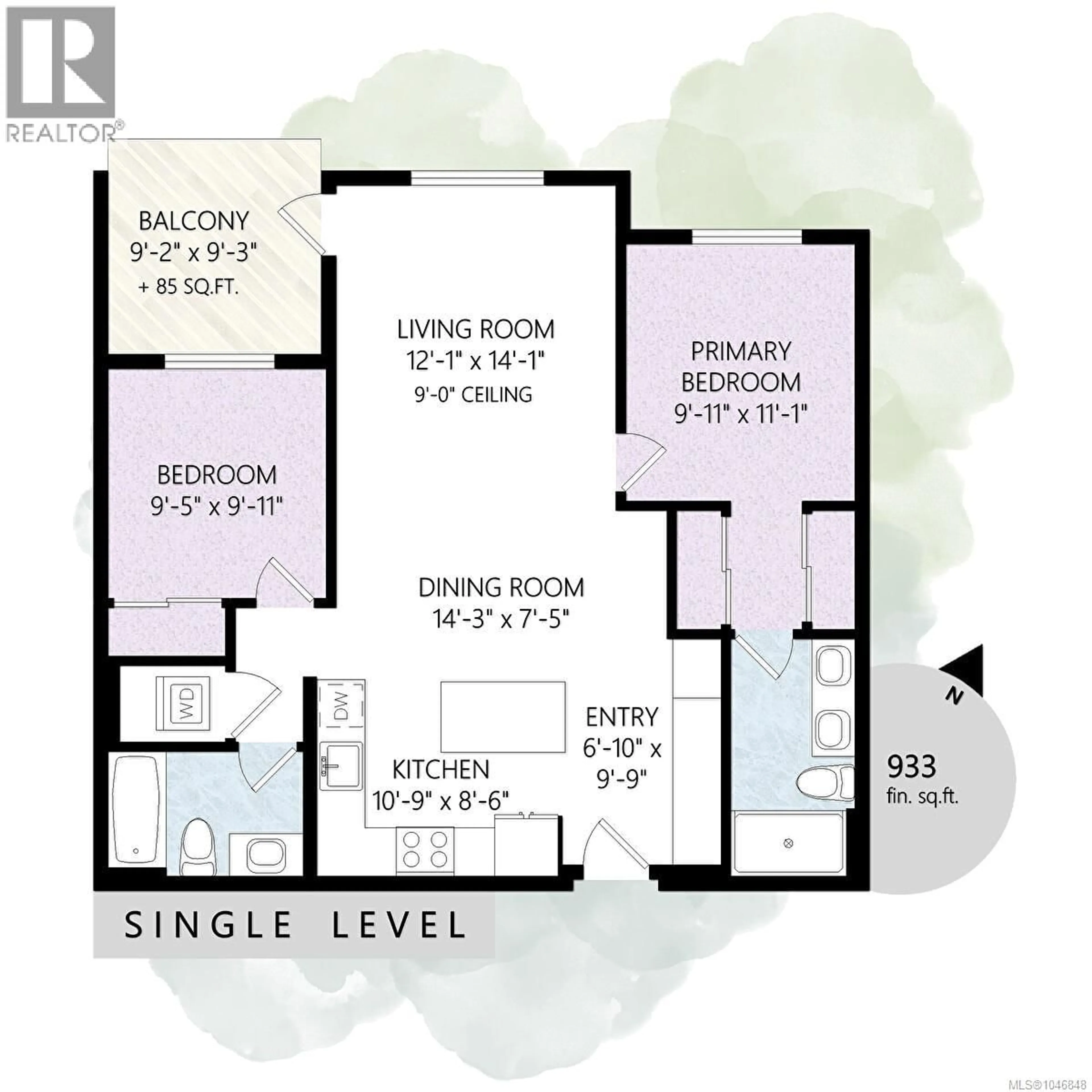 Floor plan for 236 - 920 REUNION AVENUE, Langford British Columbia V9B0W8
