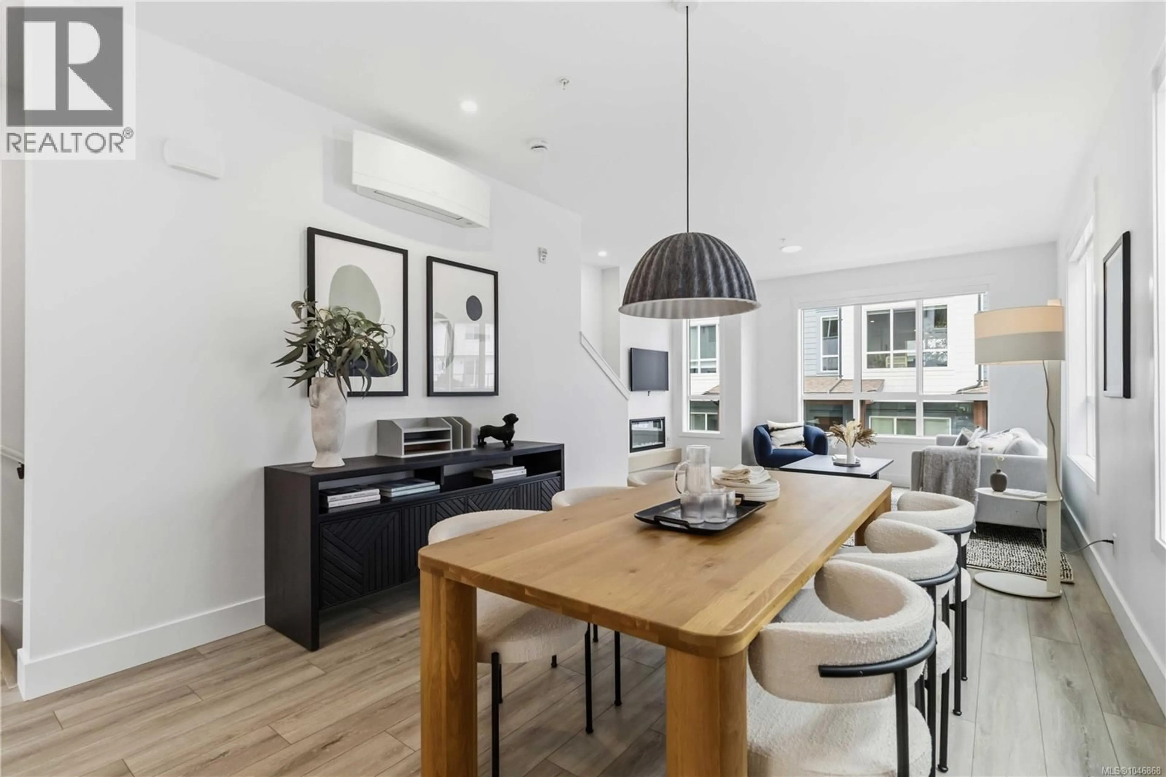 Dining room, wood/laminate floor for 90 - 368 TRADEWINDS AVENUE, Colwood British Columbia V9C0S5