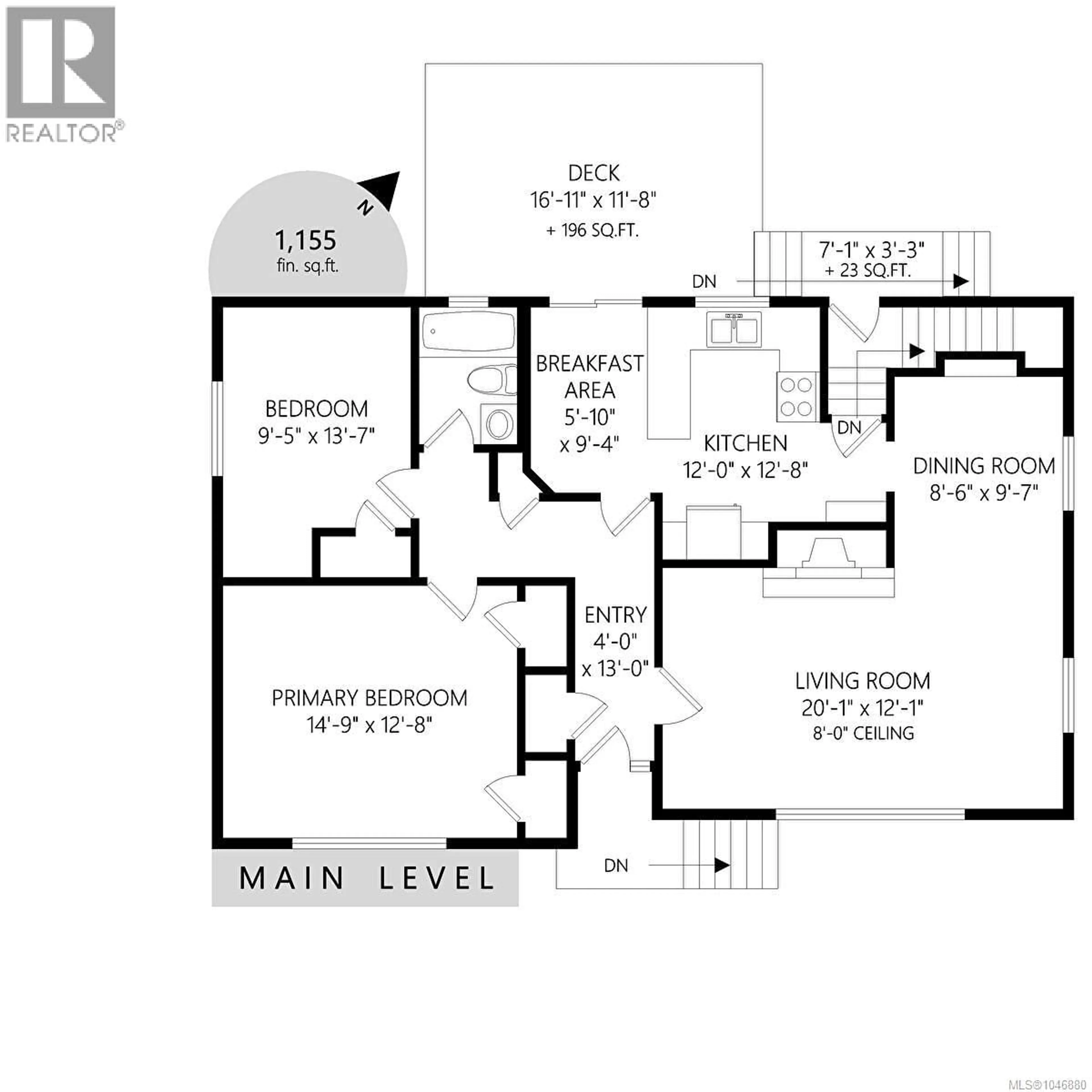 Floor plan for 3856 DIAMOND STREET, Saanich British Columbia V8Z3X4
