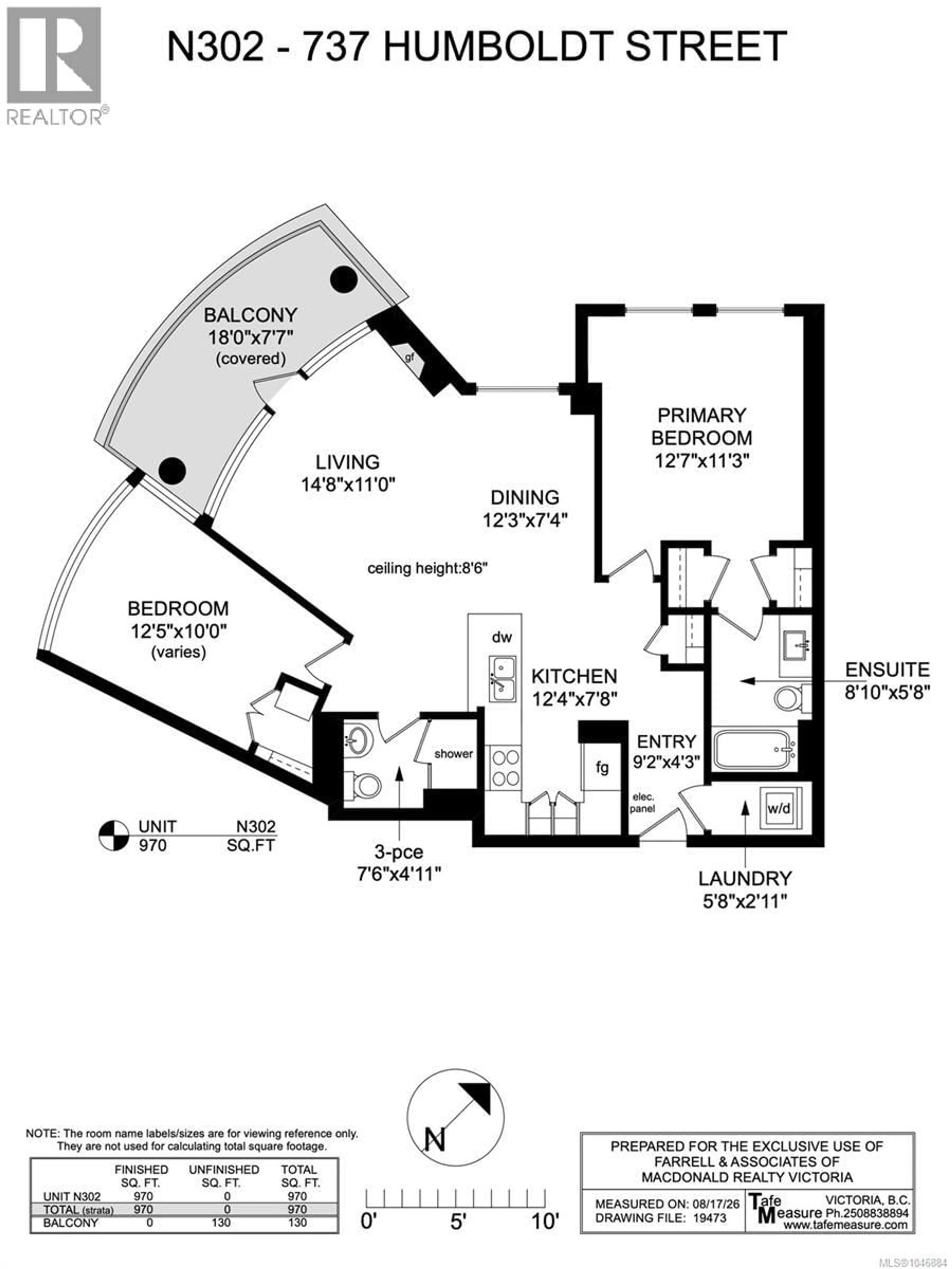 Floor plan for N302 - 737 HUMBOLDT STREET, Victoria British Columbia V8W1B1