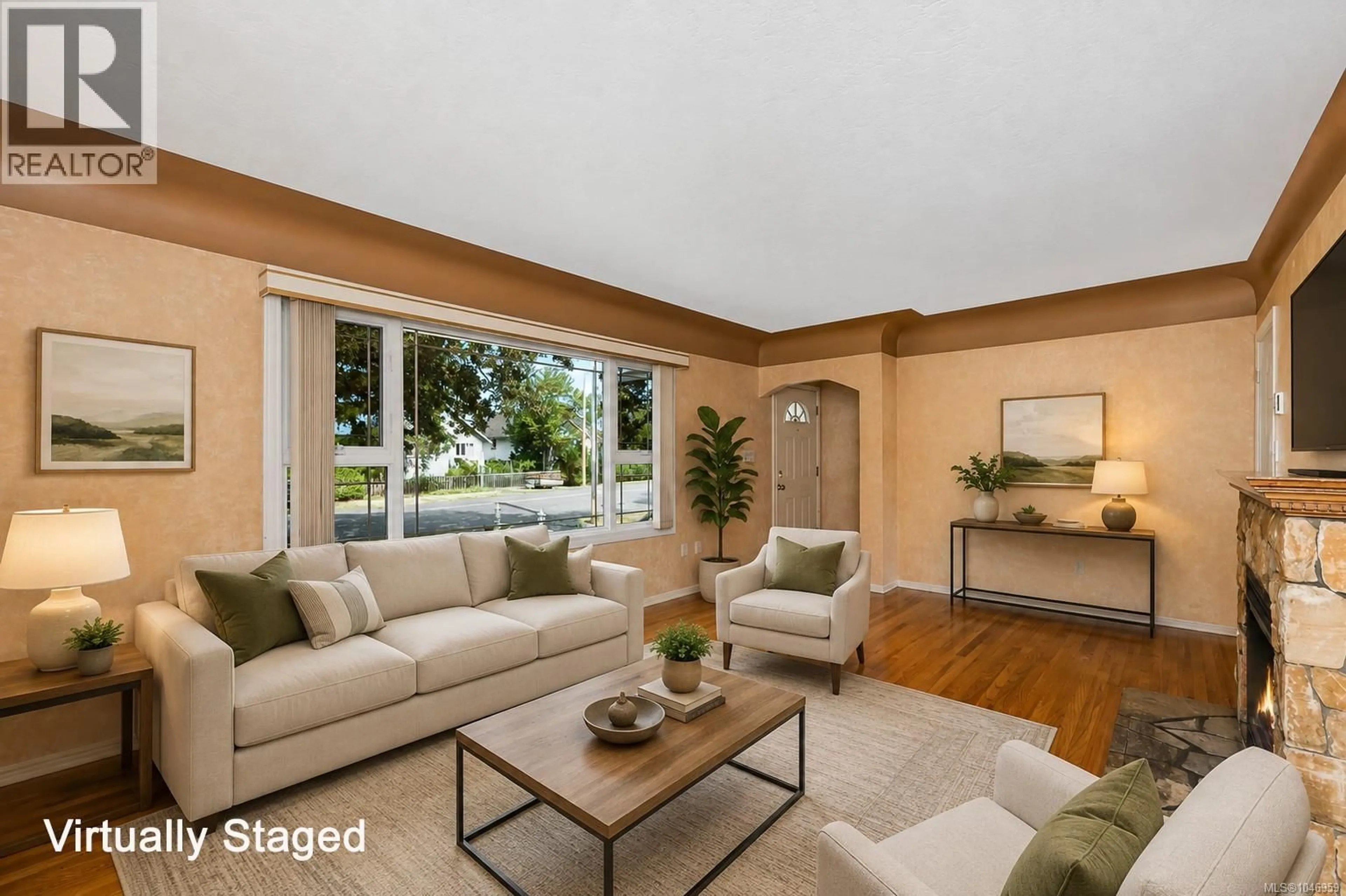 Living room with furniture, unknown for 3107 HARRIET ROAD, Victoria British Columbia V9A1T7