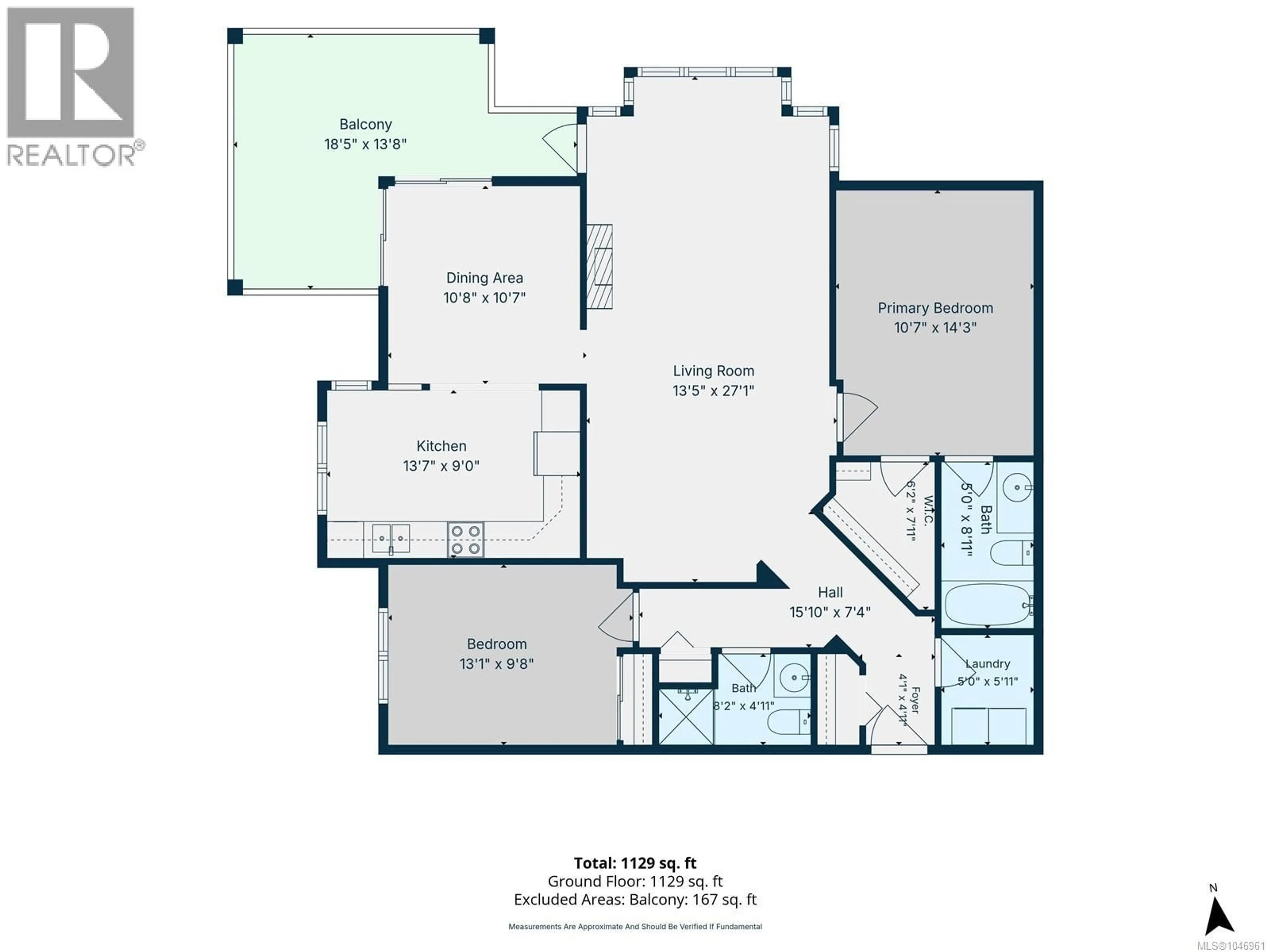 Floor plan for 108 - 5660 EDGEWATER LANE, Nanaimo British Columbia V9T5P4