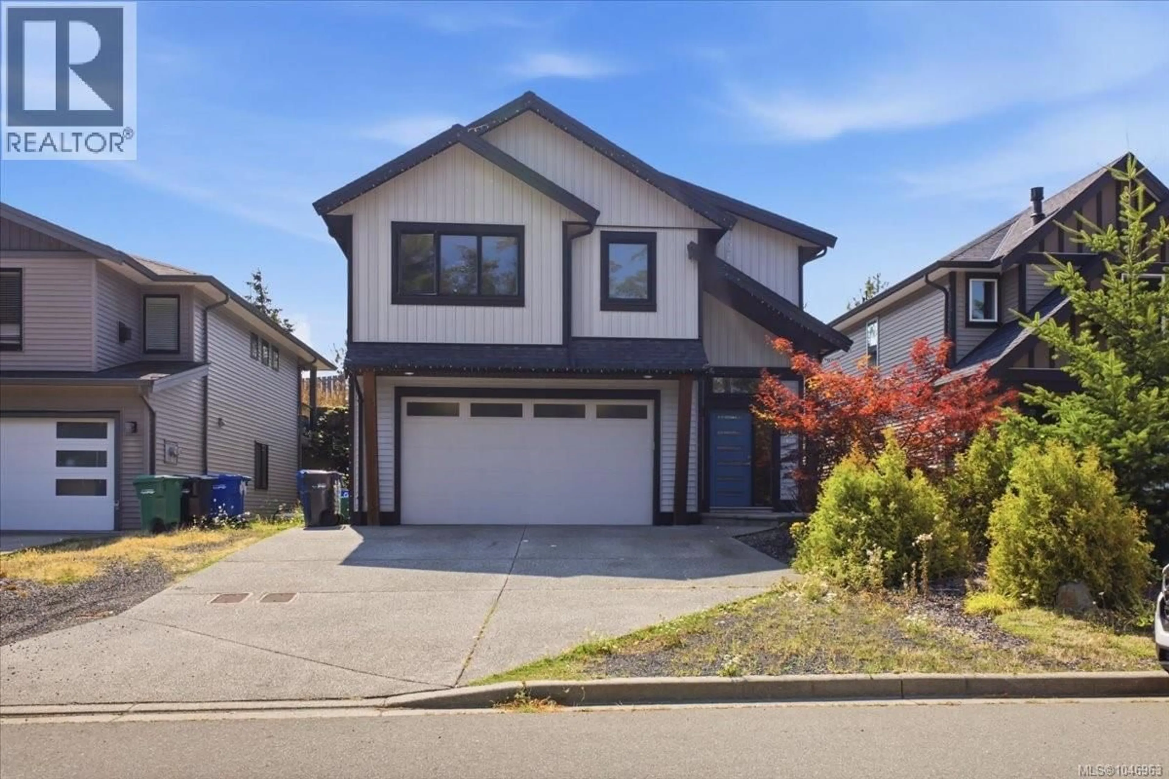 Home with vinyl exterior material, street for 147 ARMINS PLACE, Nanaimo British Columbia V9T0J5