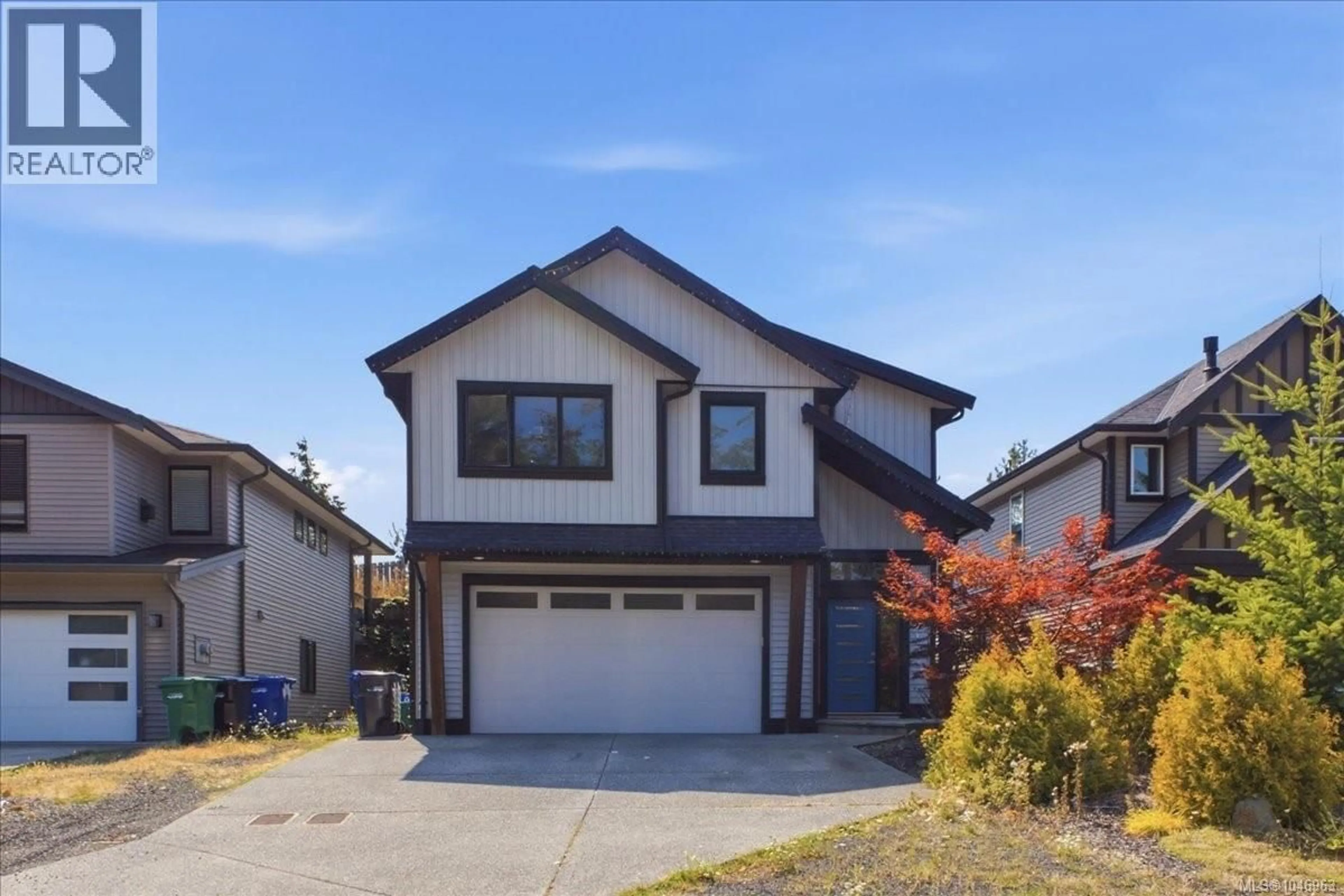 Home with vinyl exterior material, street for 147 ARMINS PLACE, Nanaimo British Columbia V9T0J5