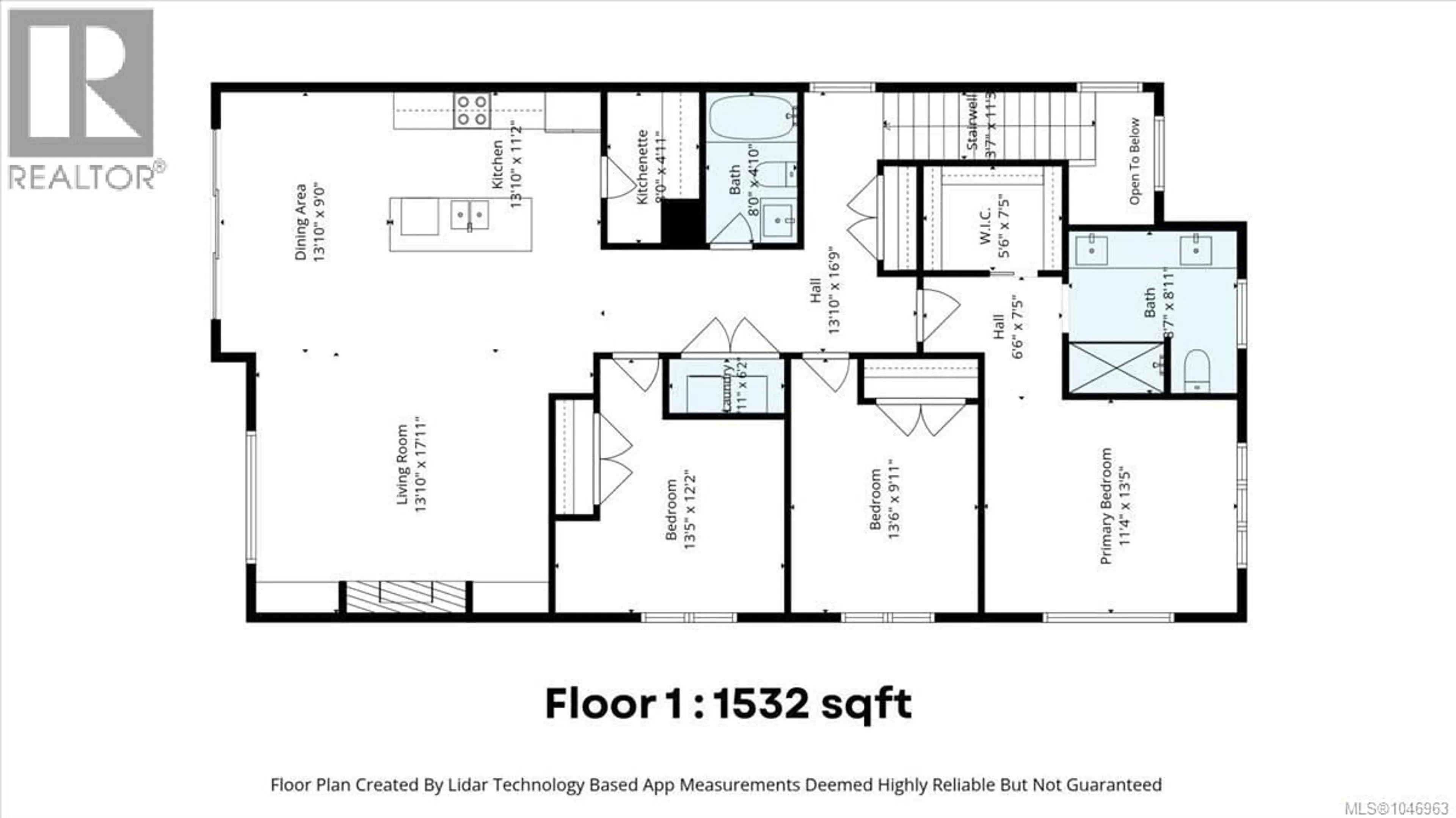 Floor plan for 147 ARMINS PLACE, Nanaimo British Columbia V9T0J5