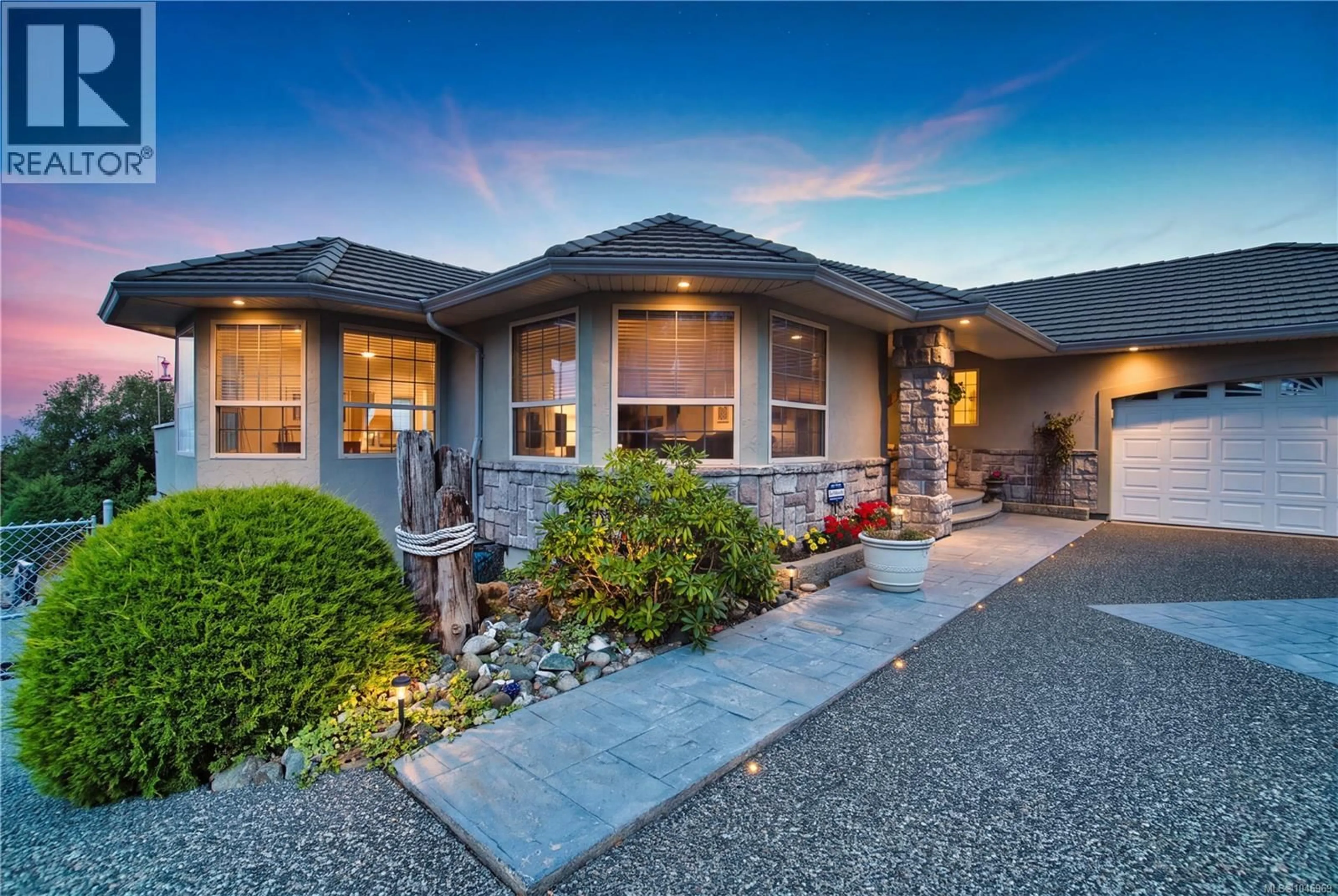 Home with brick exterior material, street for 5200 LAGUNA WAY, Nanaimo British Columbia V9T5L7