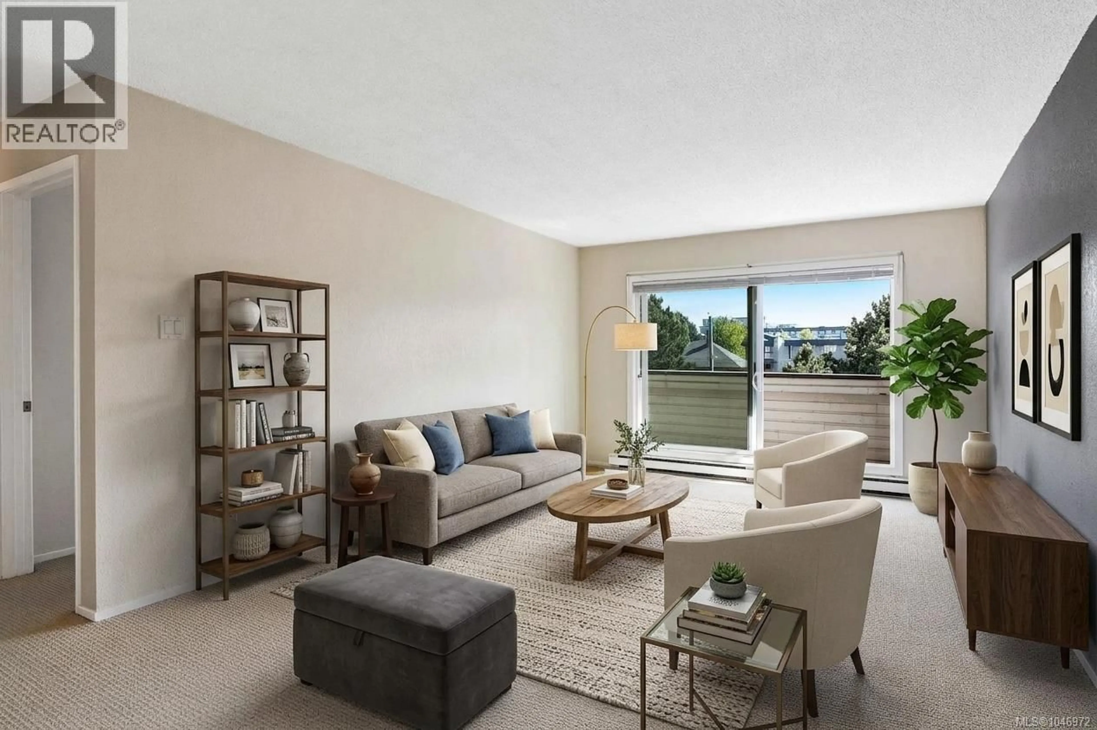 Living room with furniture, unknown for 417 - 909 PEMBROKE STREET, Victoria British Columbia V8T4Z5