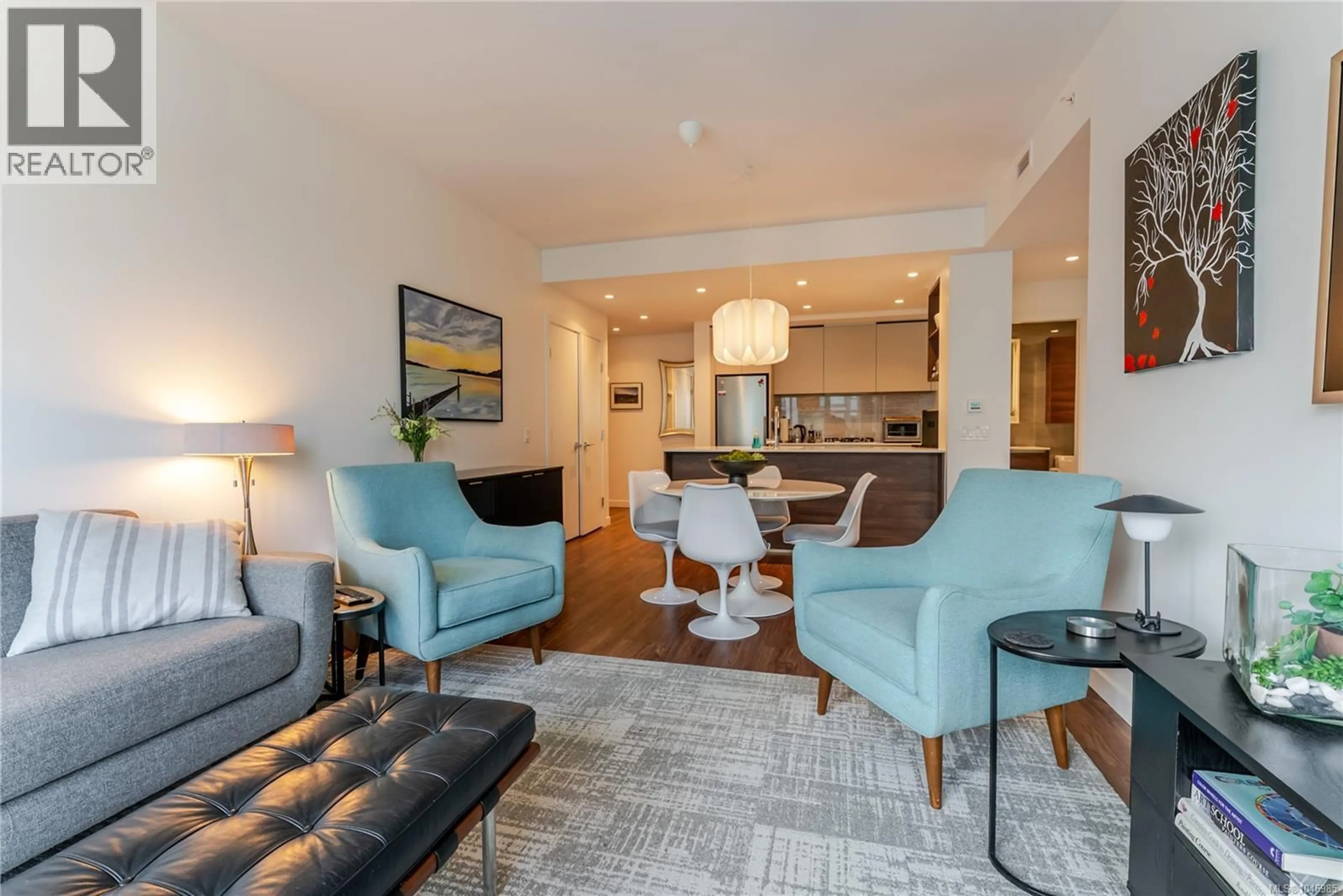 Living room with furniture, unknown for 1104 - 369 TYEE ROAD, Victoria British Columbia V9A0B6