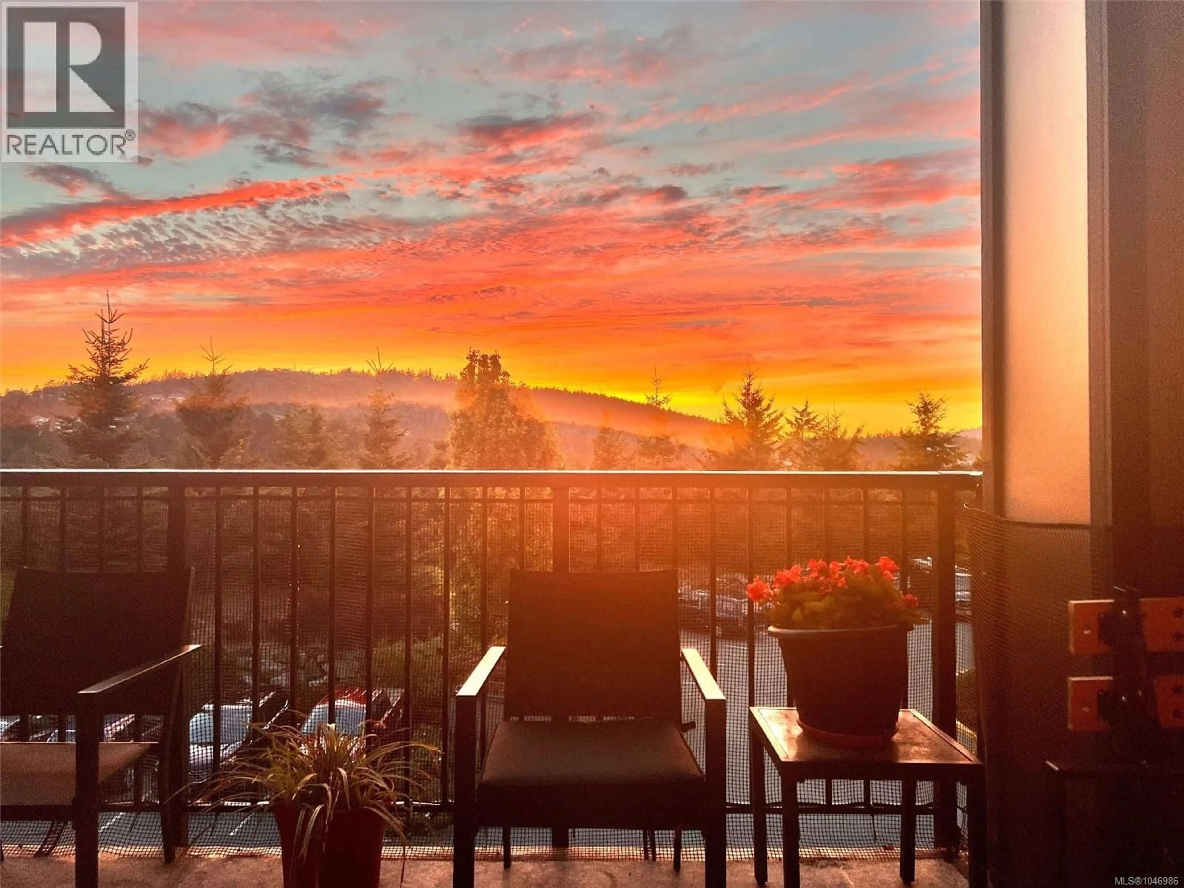 Patio, mountain view for 307 - 286 WILFERT ROAD, View Royal British Columbia V9C1A3