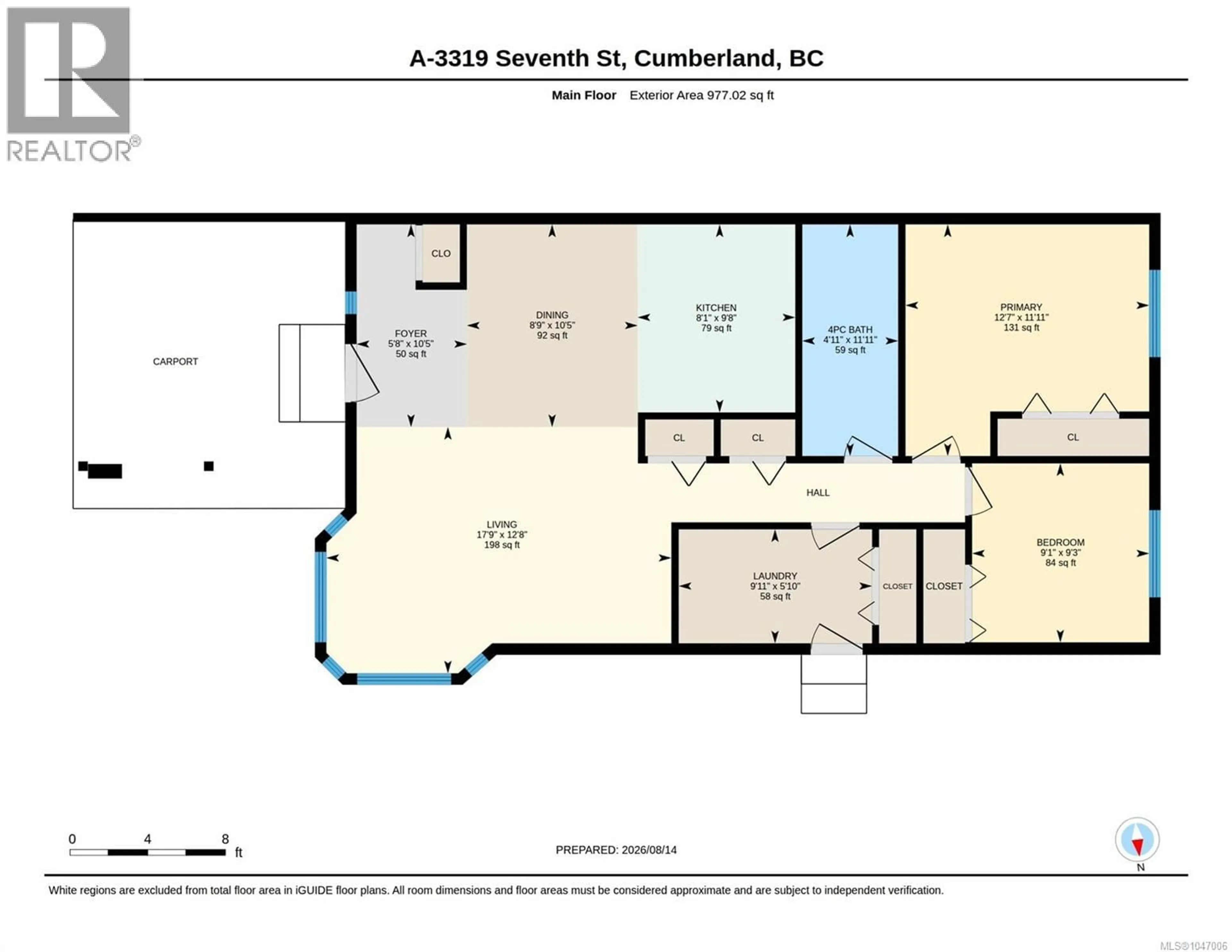 Floor plan for A - 3319 SEVENTH STREET, Cumberland British Columbia V0R1S0