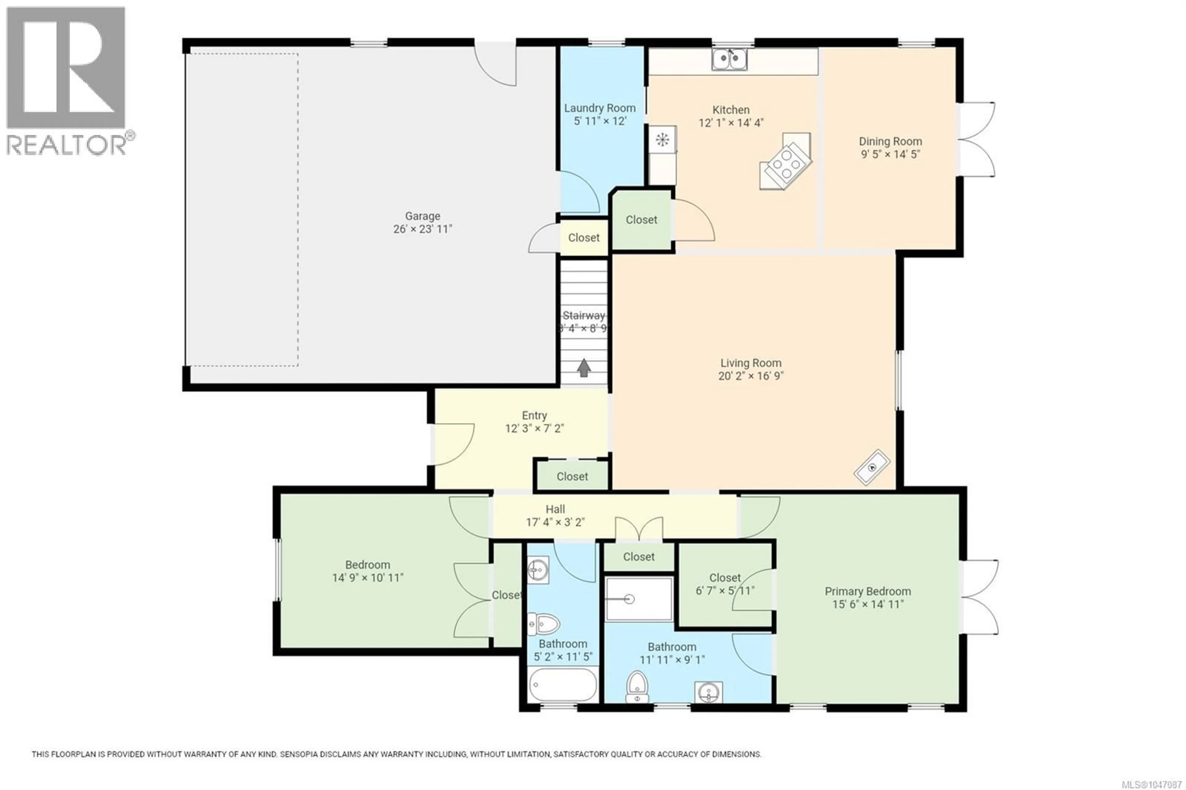 Floor plan for 240 CAROLYN ROAD, Campbell River British Columbia V9W5M6