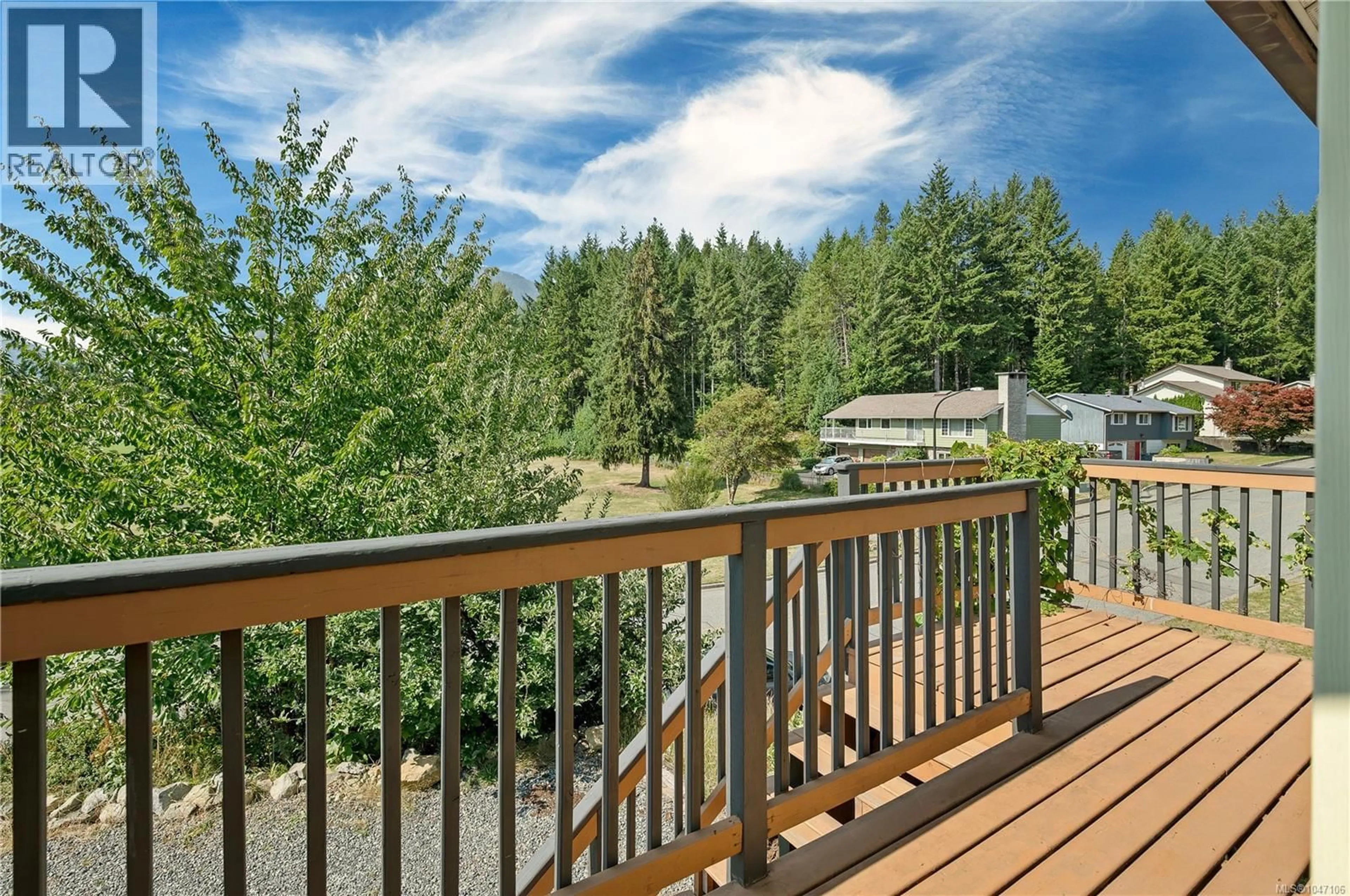 Patio, forest/trees view for 503 NIMPKISH DRIVE, Gold River British Columbia V0P1G0
