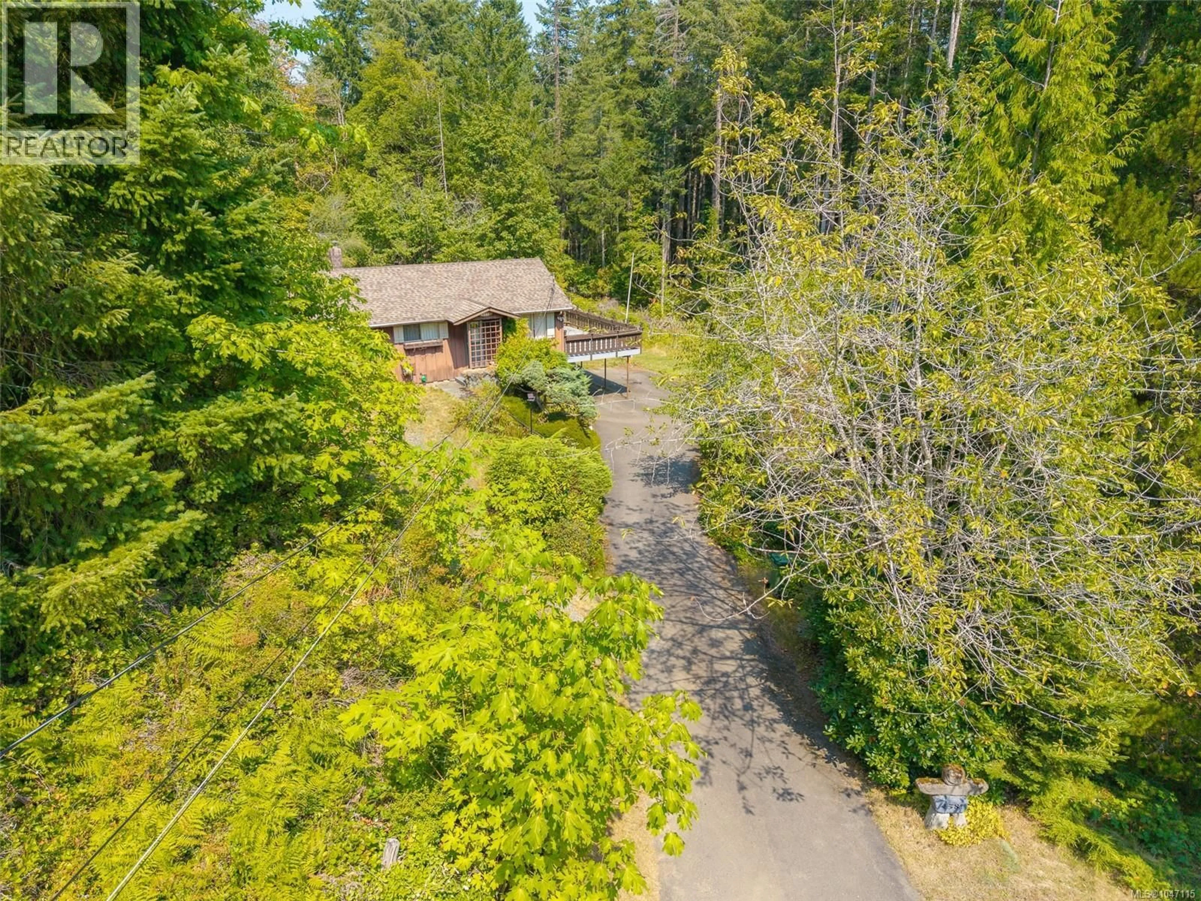 A pic from outside/outdoor area/front of a property/back of a property/a pic from drone, forest/trees view for 4581 WELLINGTON AVENUE, Port Alberni British Columbia V9Y7L4