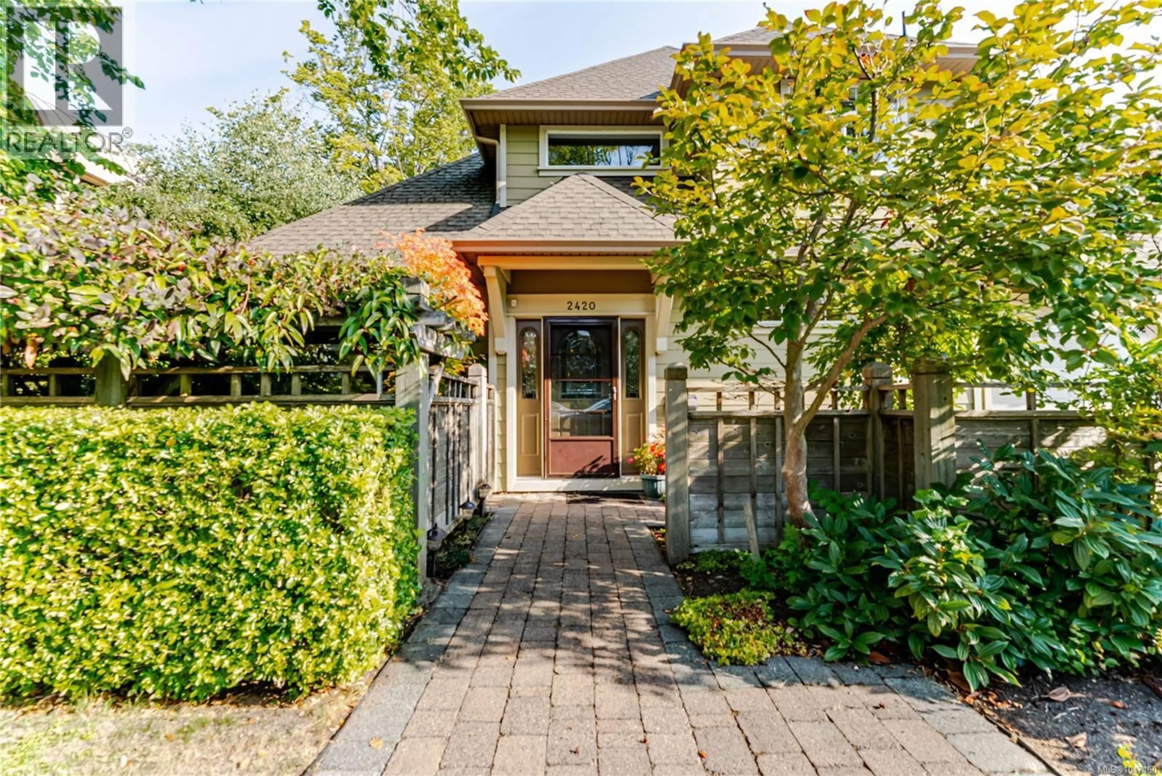Home with brick exterior material, street for 2420 MT. BAKER AVENUE, Sidney British Columbia V8L6A1