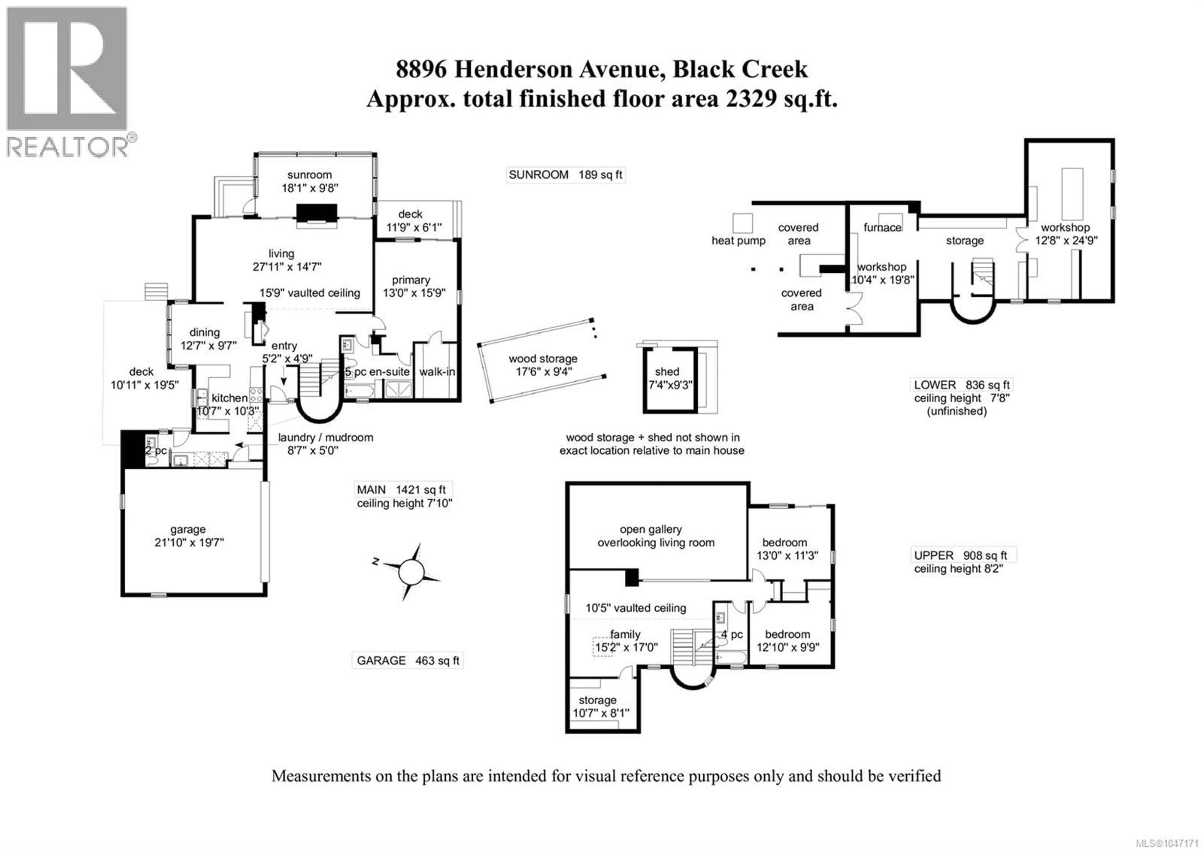 Floor plan for 8892 HENDERSON AVENUE, Courtenay British Columbia V9J1A5