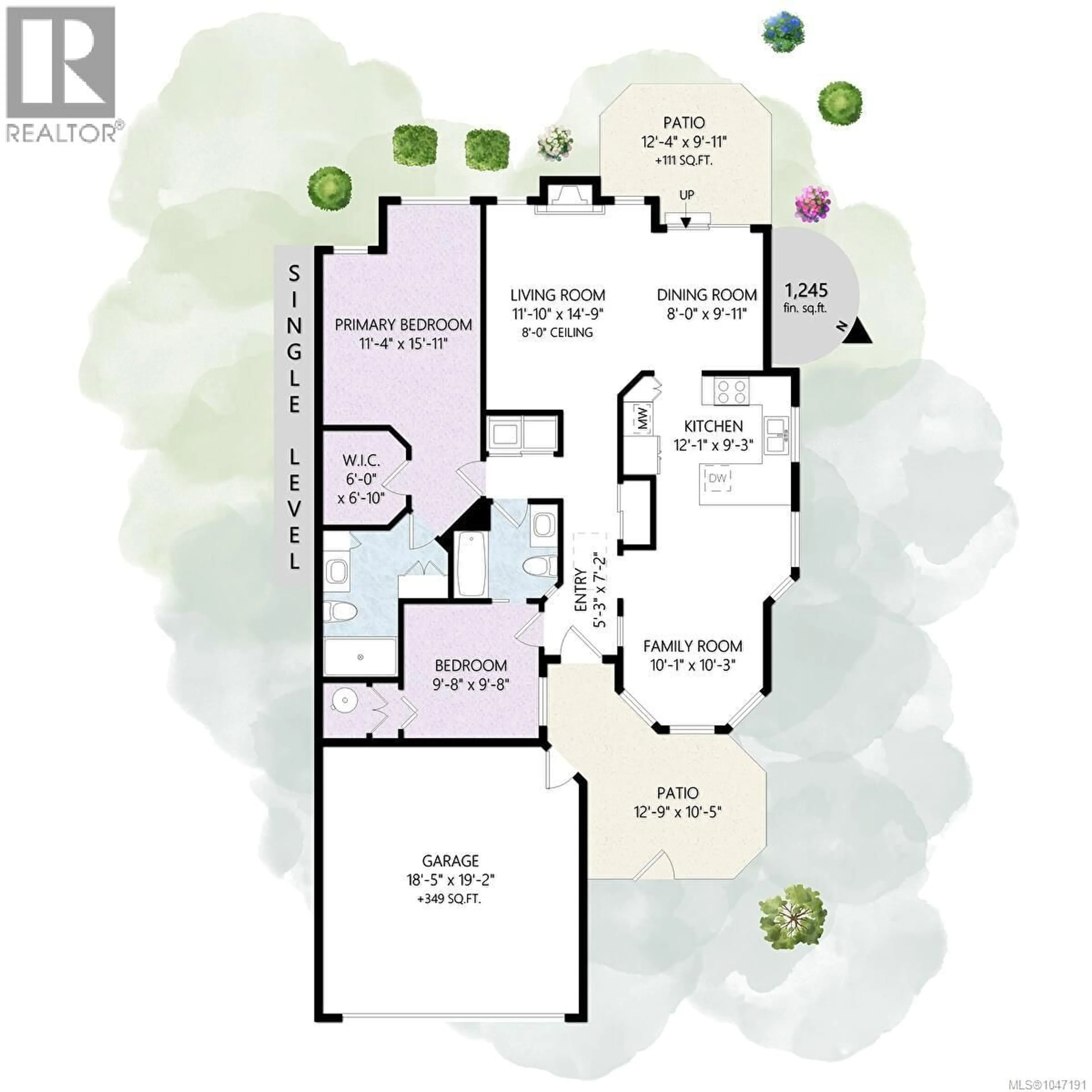 Floor plan for 901 - 4515 PIPELINE ROAD, Saanich British Columbia V8Z5M3