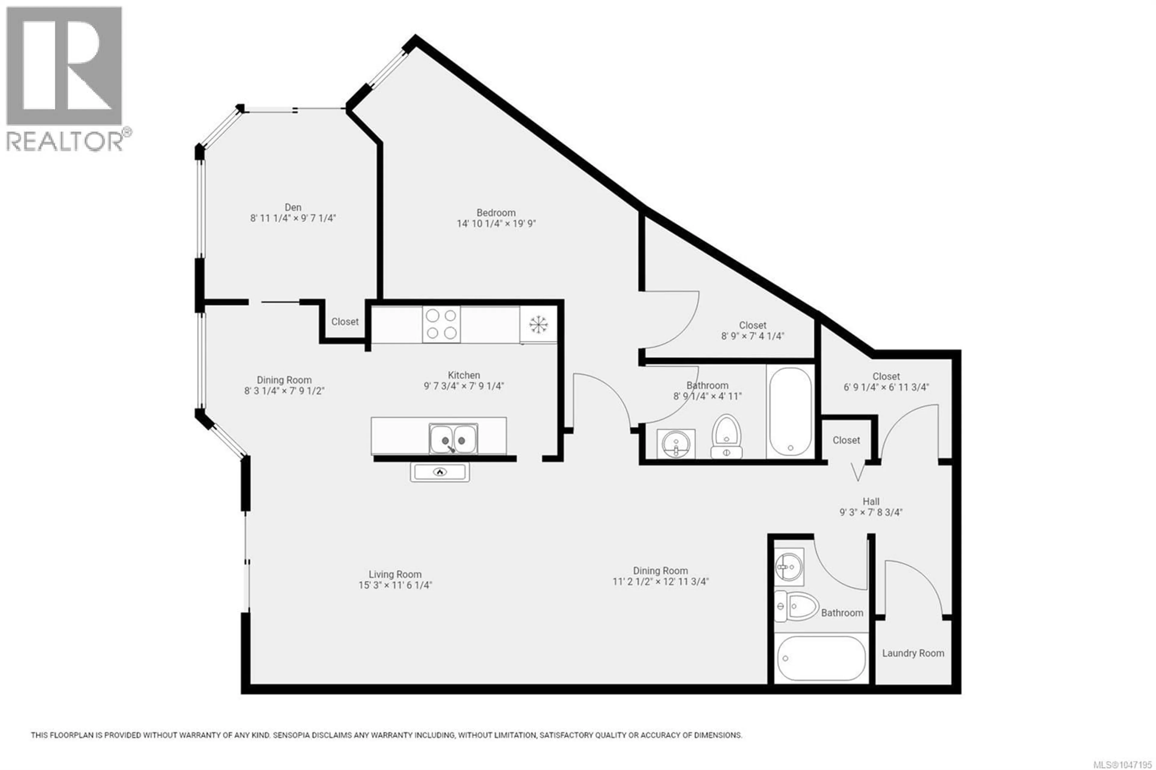 Floor plan for 104 - 87 ISLAND HIGHWAY SOUTH, Campbell River British Columbia V9W1A2