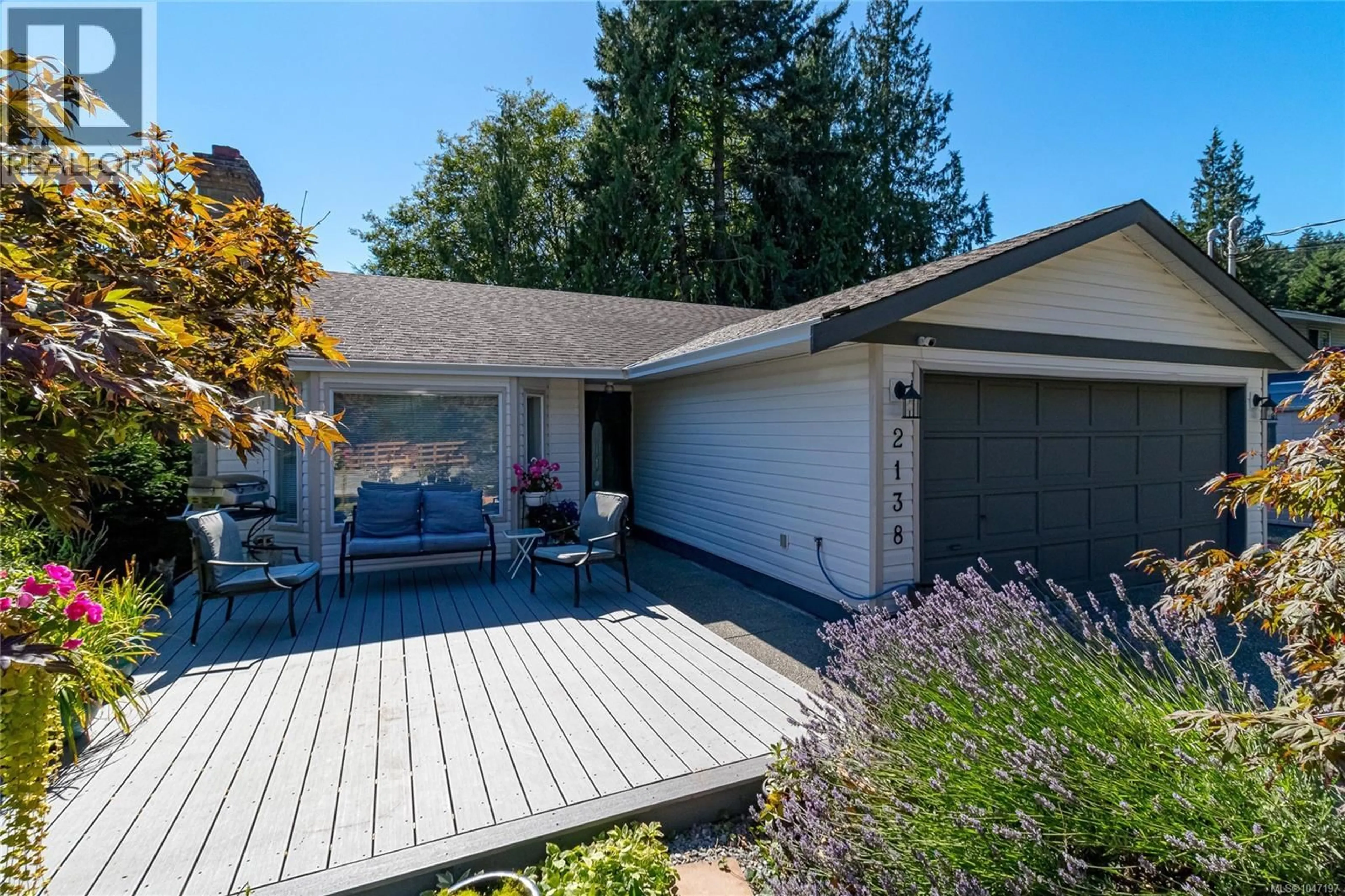 Home with vinyl exterior material, street for 2138 HENLYN DRIVE, Sooke British Columbia V9Z0N5
