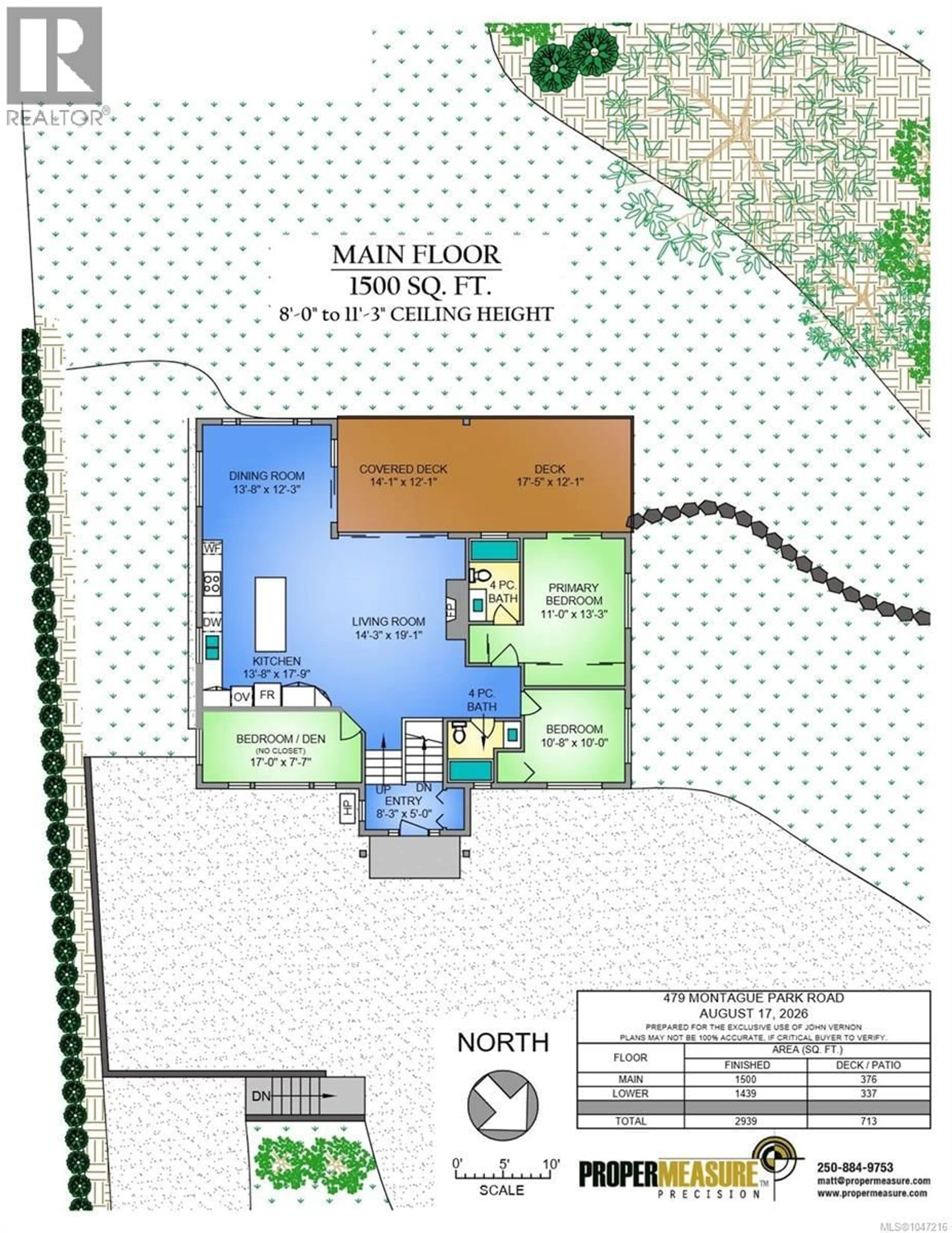 Floor plan for 479 MONTAGUE PARK ROAD, Galiano Island British Columbia V0N1P0