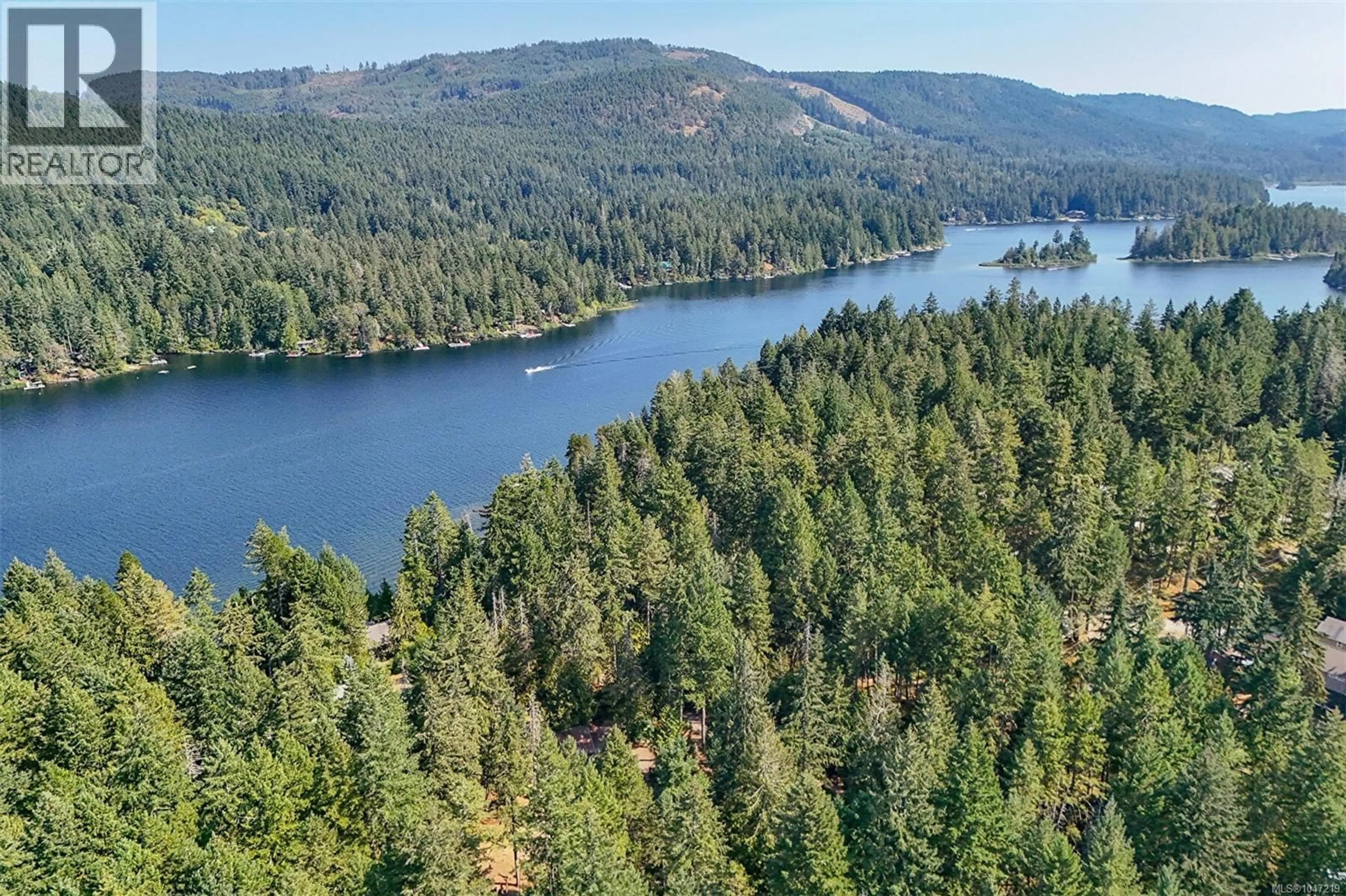 A pic from outside/outdoor area/front of a property/back of a property/a pic from drone, water/lake/river/ocean view for 2051 MAY AVENUE, Shawnigan Lake British Columbia V8H2C5