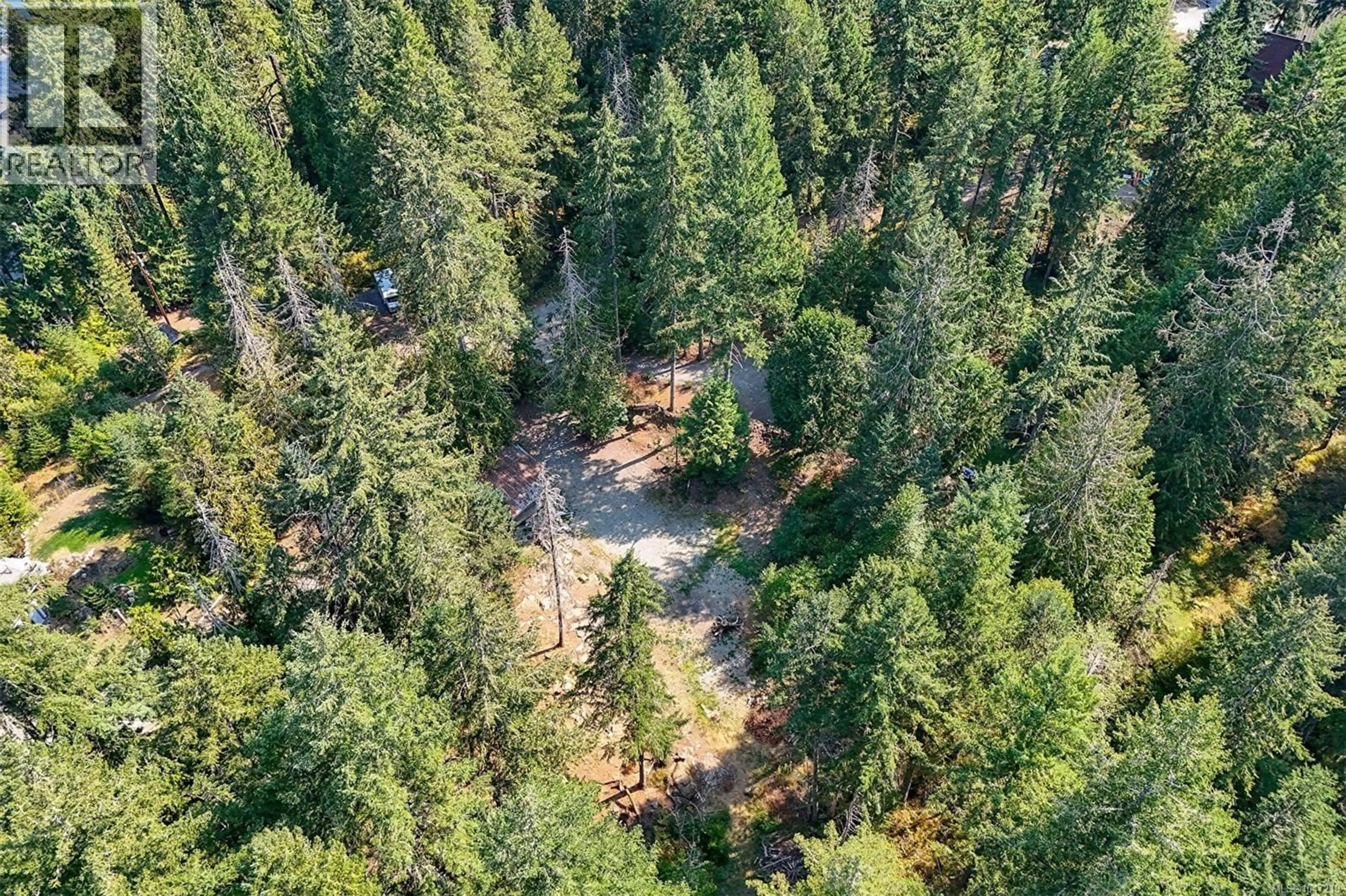 A pic from outside/outdoor area/front of a property/back of a property/a pic from drone, forest/trees view for 2051 MAY AVENUE, Shawnigan Lake British Columbia V8H2C5