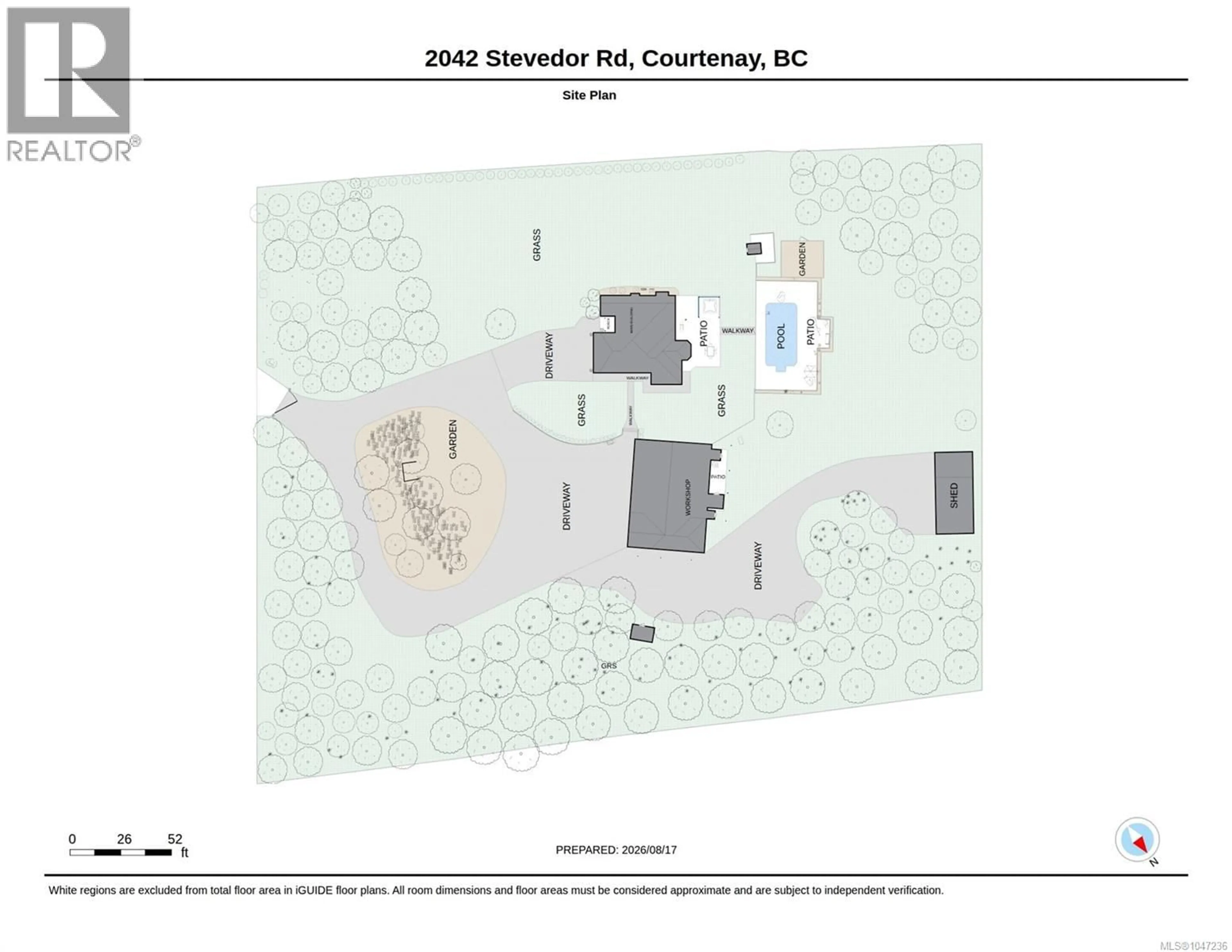 Floor plan for 2042 STEVEDOR ROAD, Courtenay British Columbia V9J1Y4