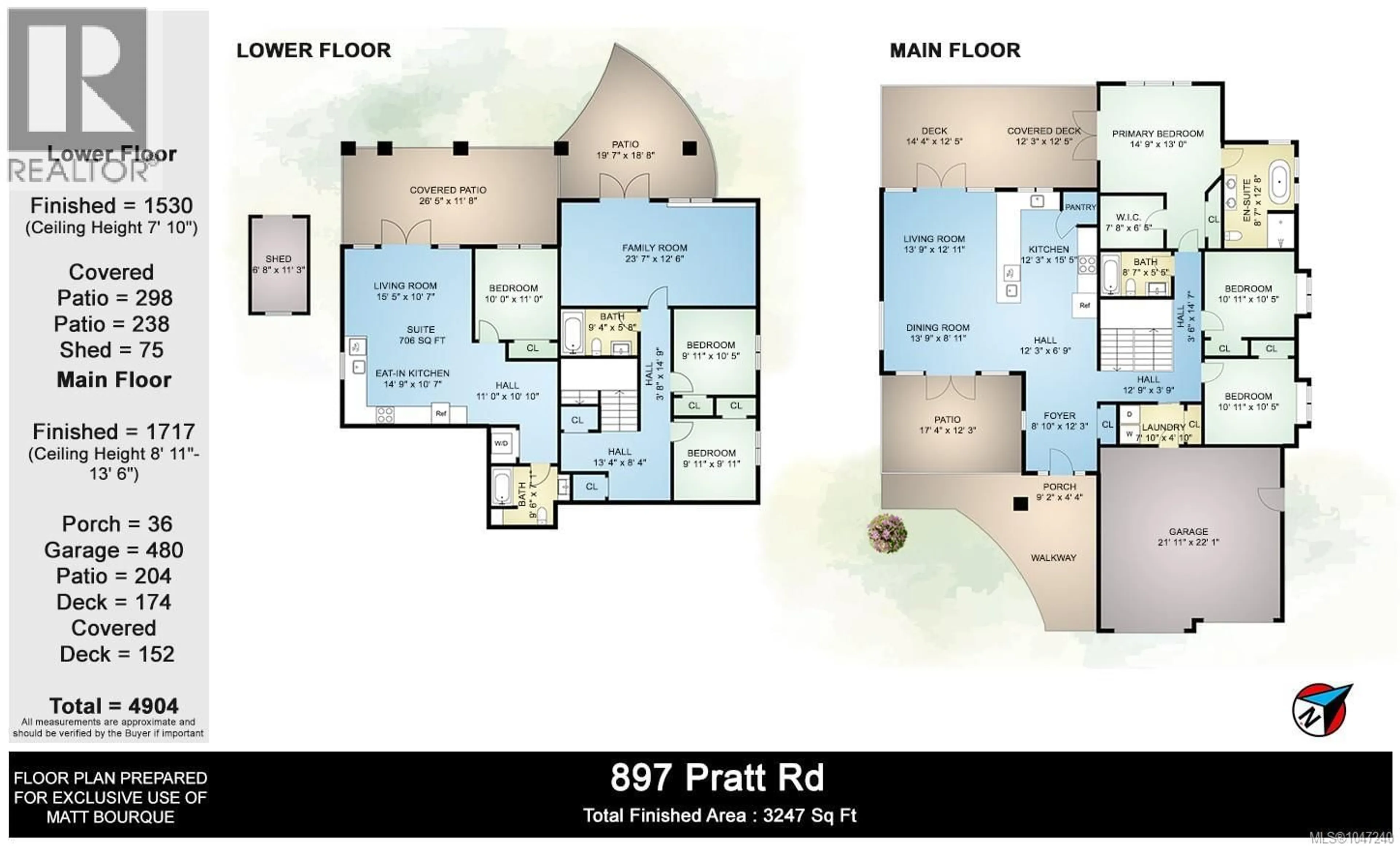 Floor plan for 897 PRATT ROAD, Mill Bay British Columbia V8H1H6