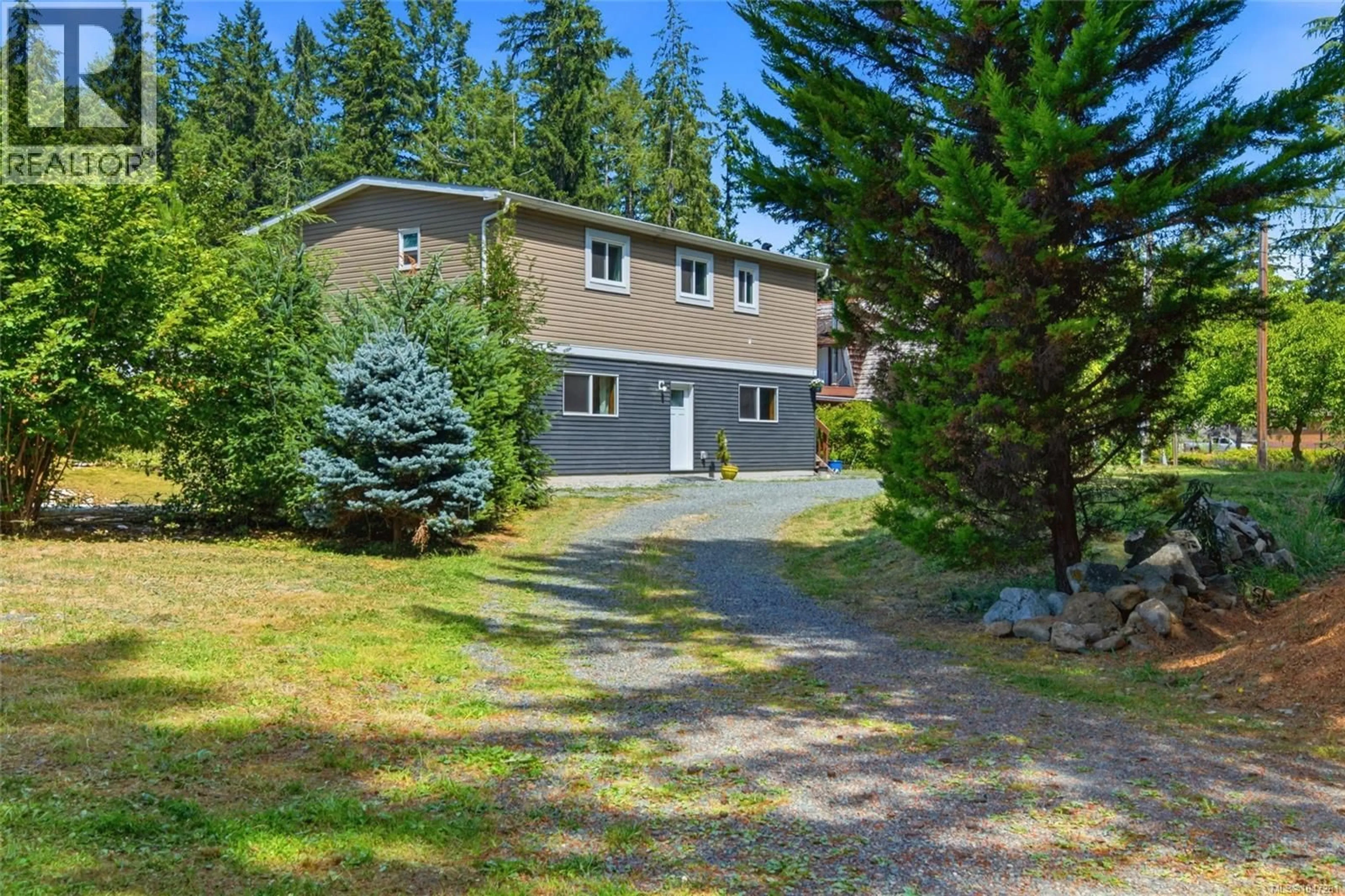 A pic from outside/outdoor area/front of a property/back of a property/a pic from drone, unknown for 6379 SMITH ROAD, Port Alberni British Columbia V9Y8L8