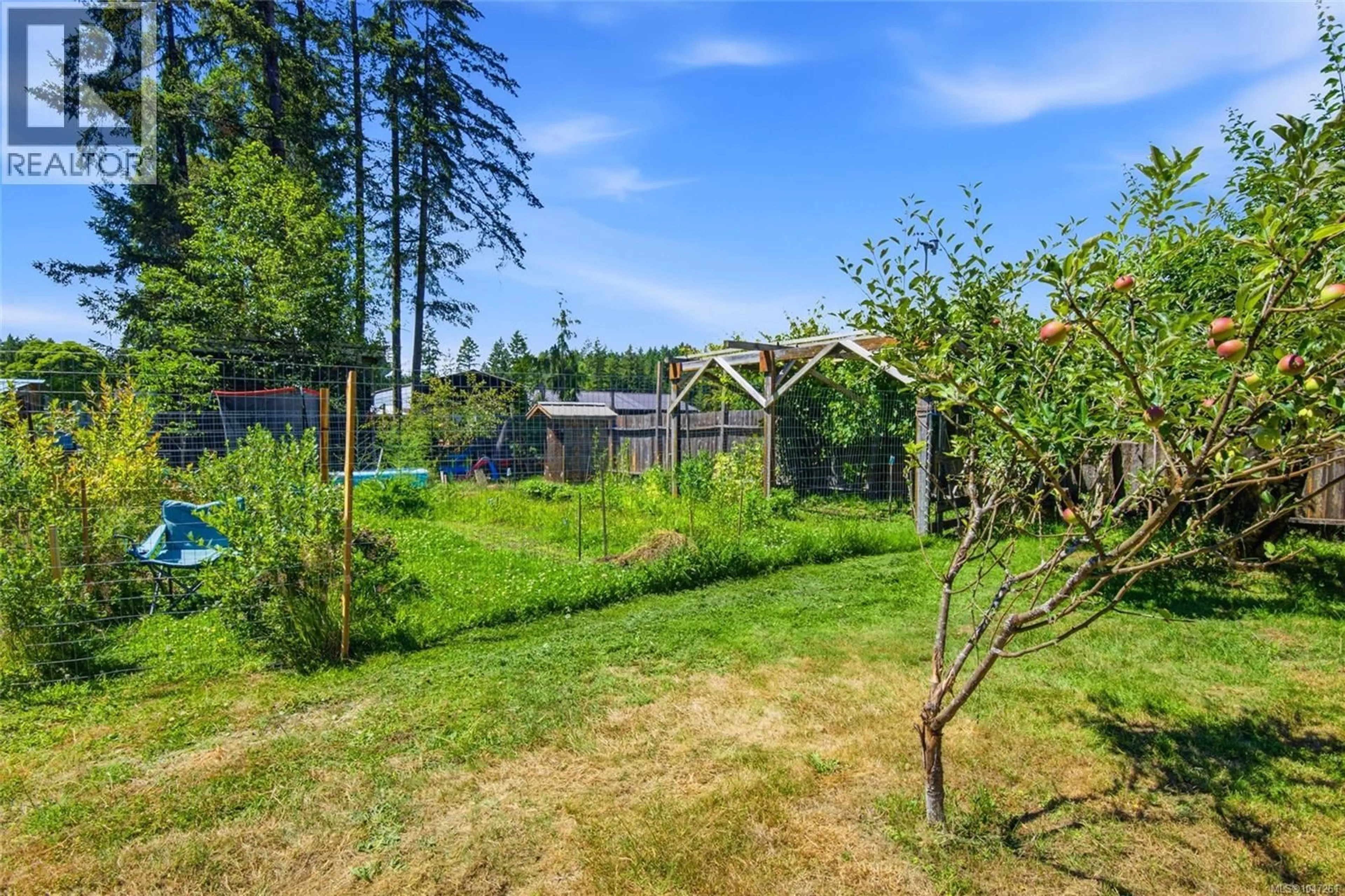 Patio, forest/trees view for 6379 SMITH ROAD, Port Alberni British Columbia V9Y8L8