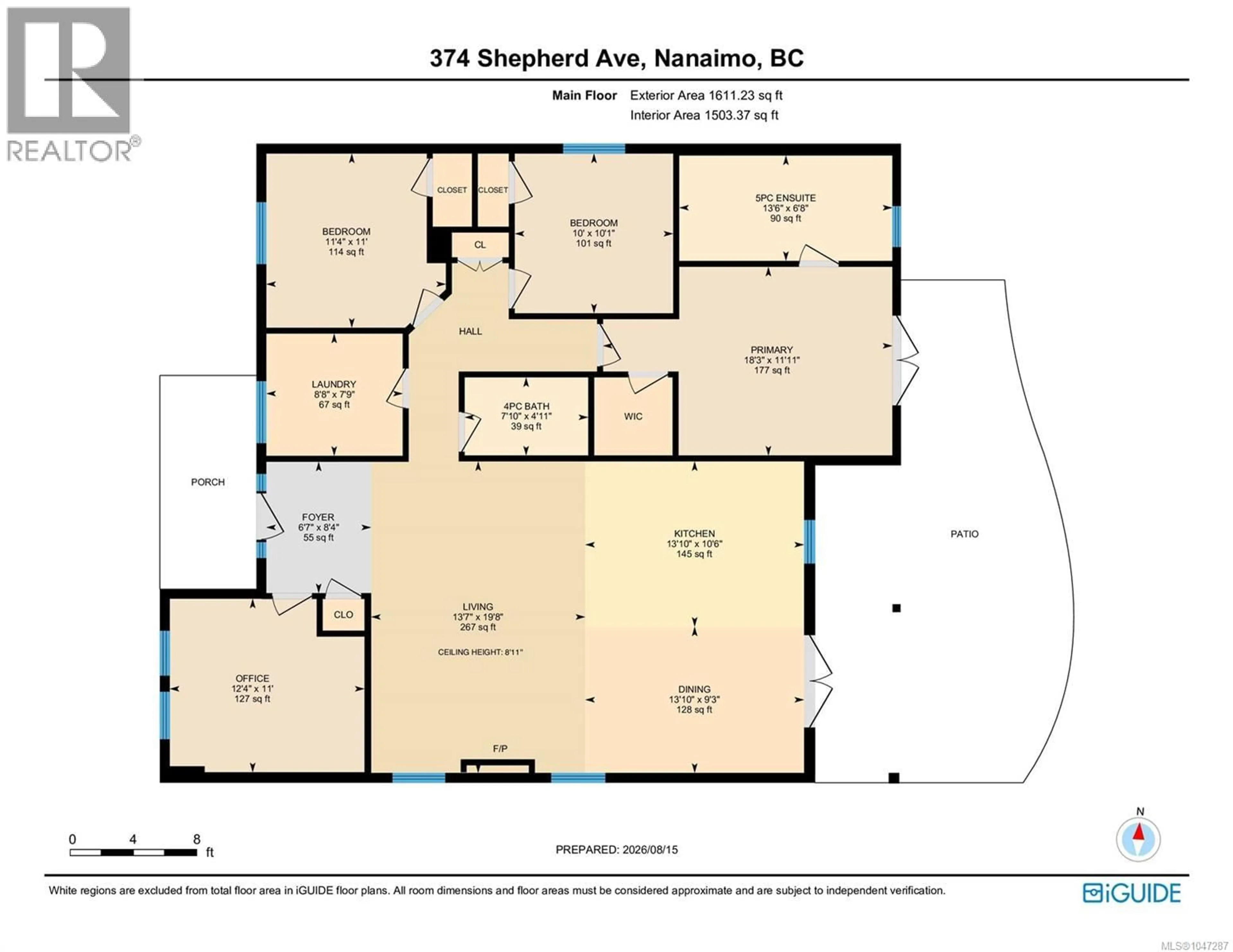 Floor plan for 374 SHEPHERD AVENUE, Nanaimo British Columbia V9R3X1