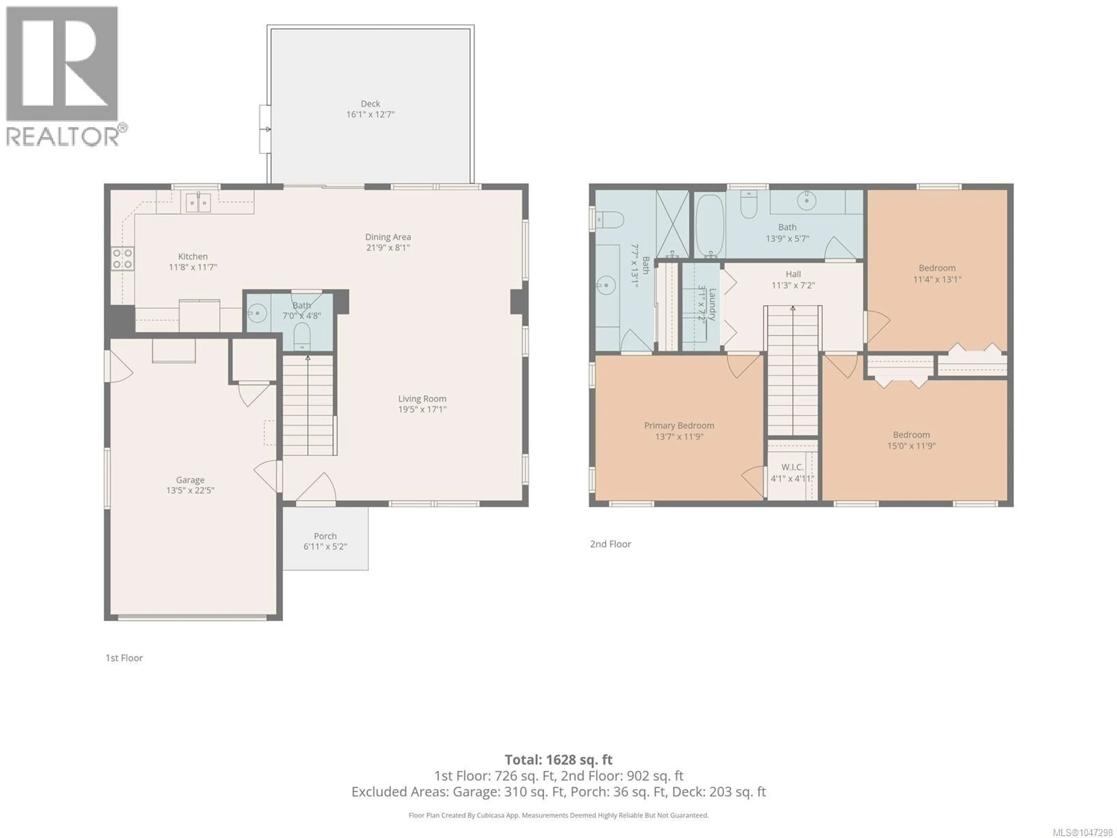 Floor plan for 3608 VERMONT PLACE, Campbell River British Columbia V9H1V3