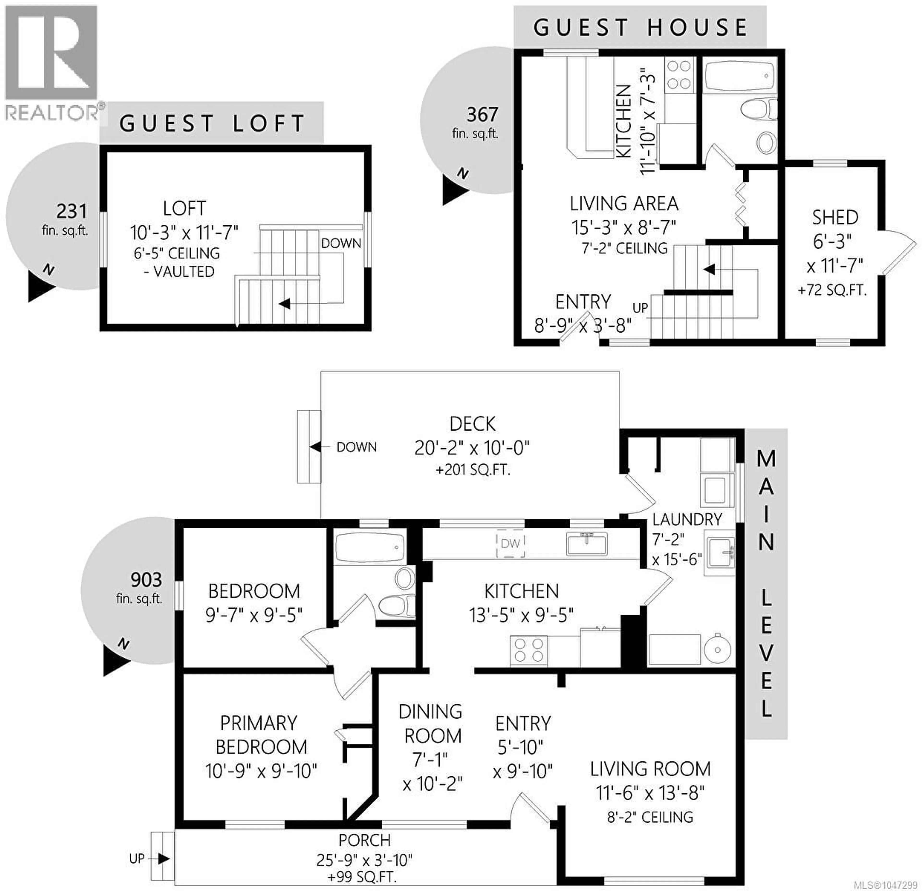 Floor plan for 1263 GARKIL ROAD, Saanich British Columbia V8P2L2