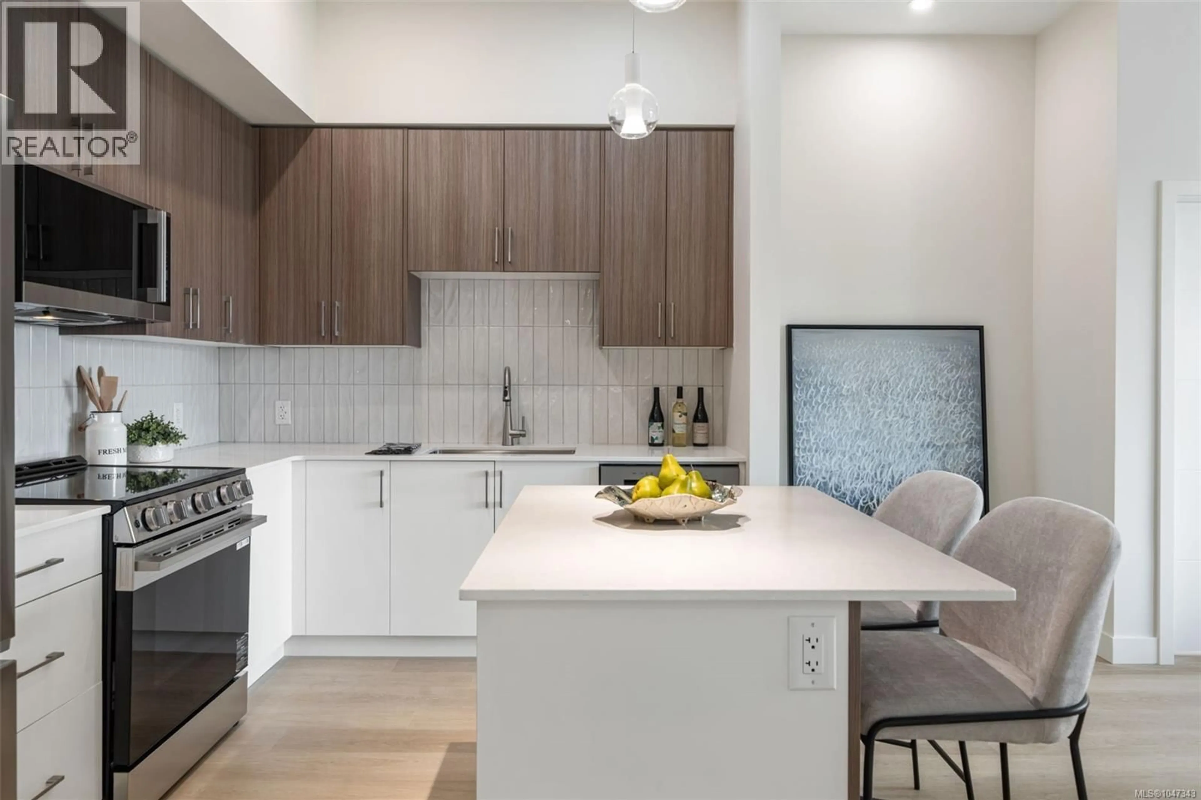Open concept kitchen, unknown for 512 - 777 STATION AVENUE, Langford British Columbia V9B7K5