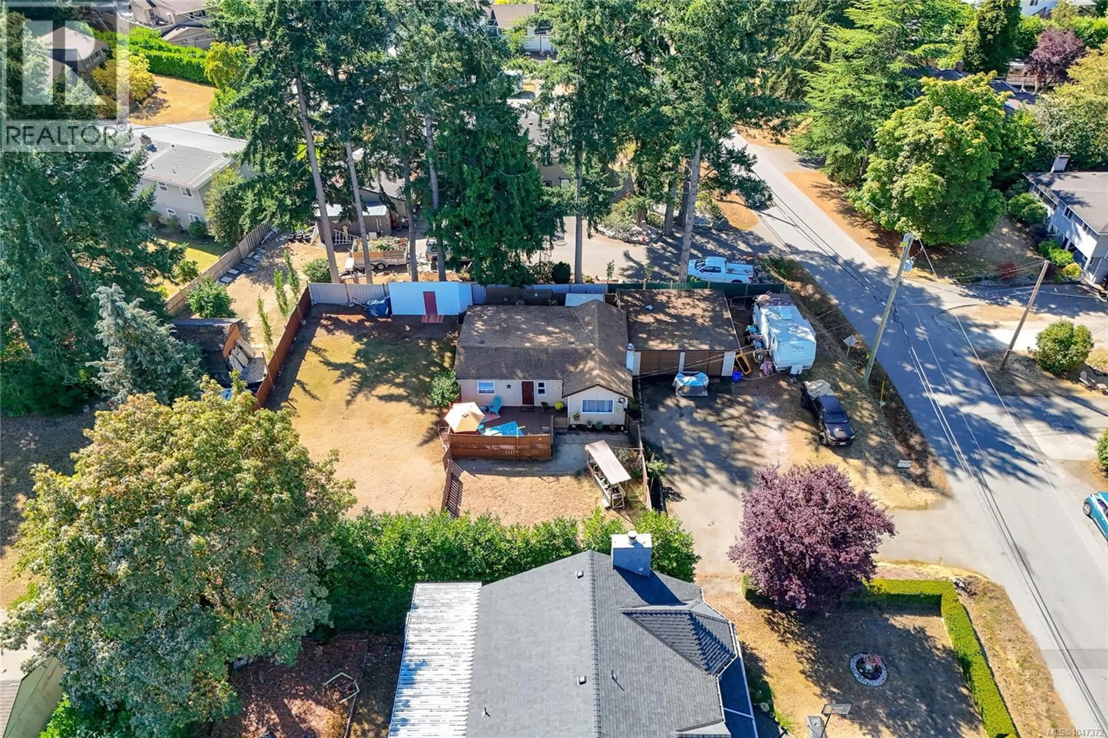 A pic from outside/outdoor area/front of a property/back of a property/a pic from drone, unknown for 6713 BUENA VISTA ROAD, Central Saanich British Columbia V8Z5X1