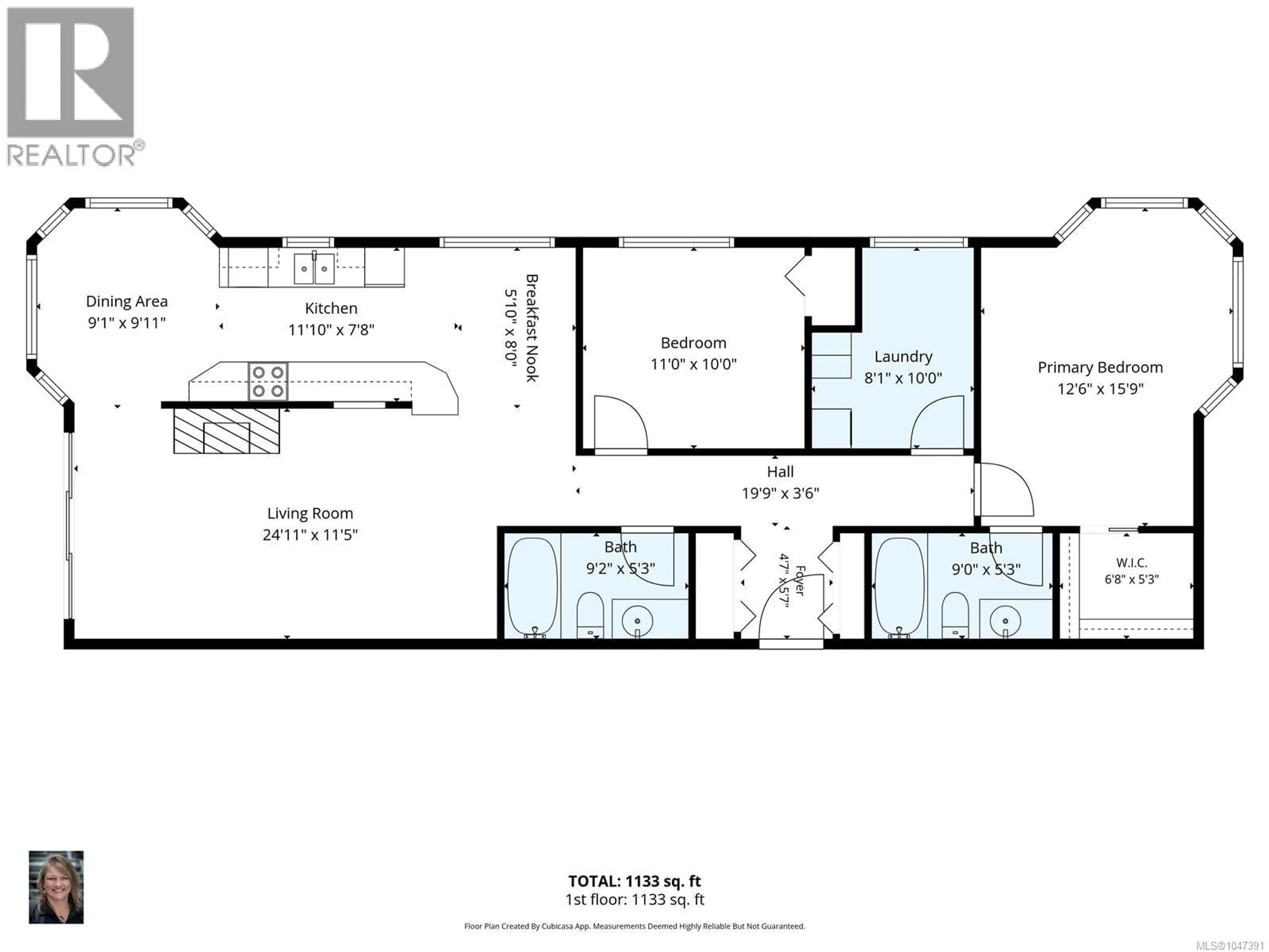 Floor plan for 210 - 87 ISLAND HIGHWAY SOUTH, Campbell River British Columbia V9W1A2
