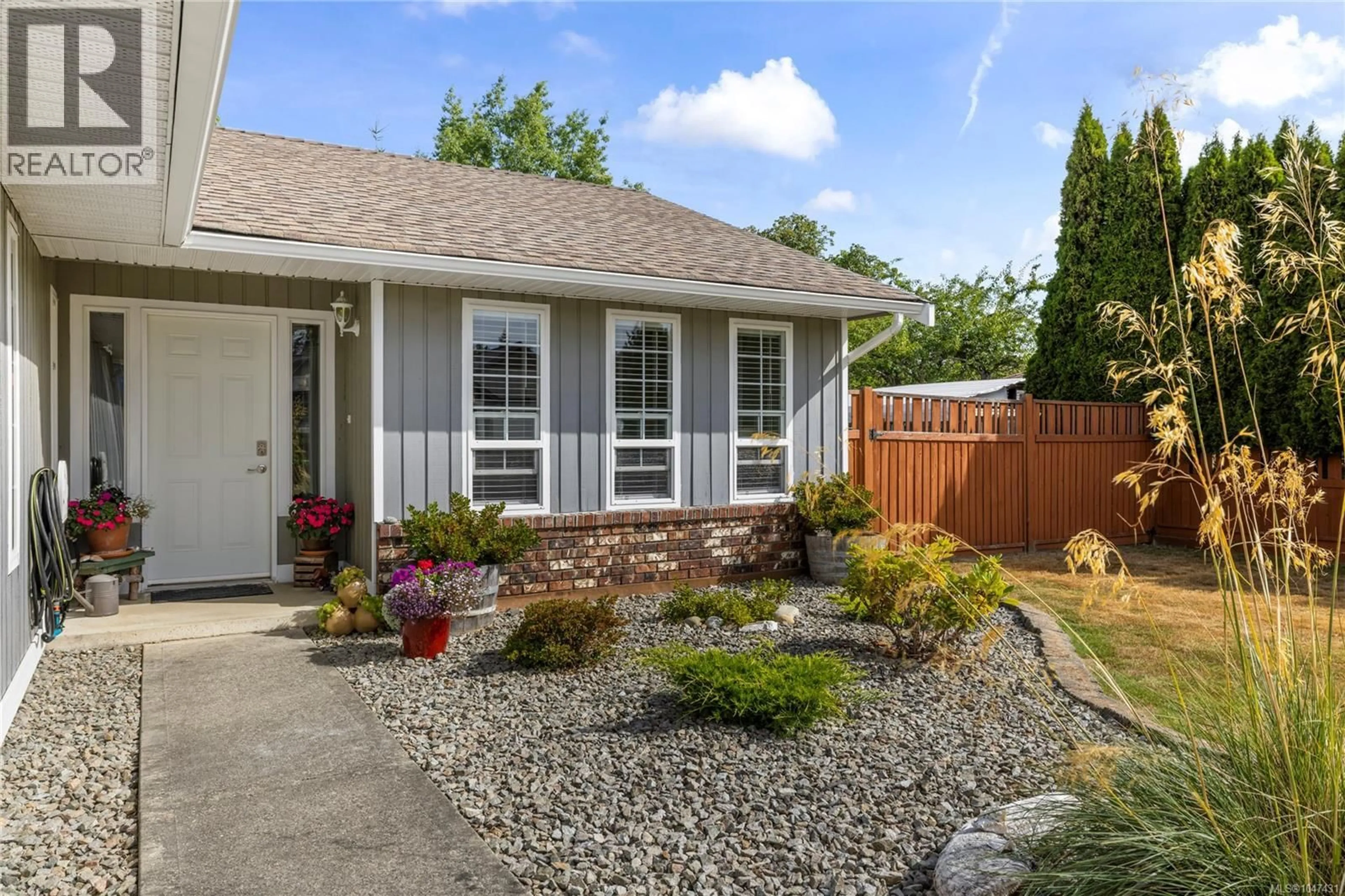 Home with vinyl exterior material, street for 1253 ORMONDE ROAD, French Creek British Columbia V9P1W4