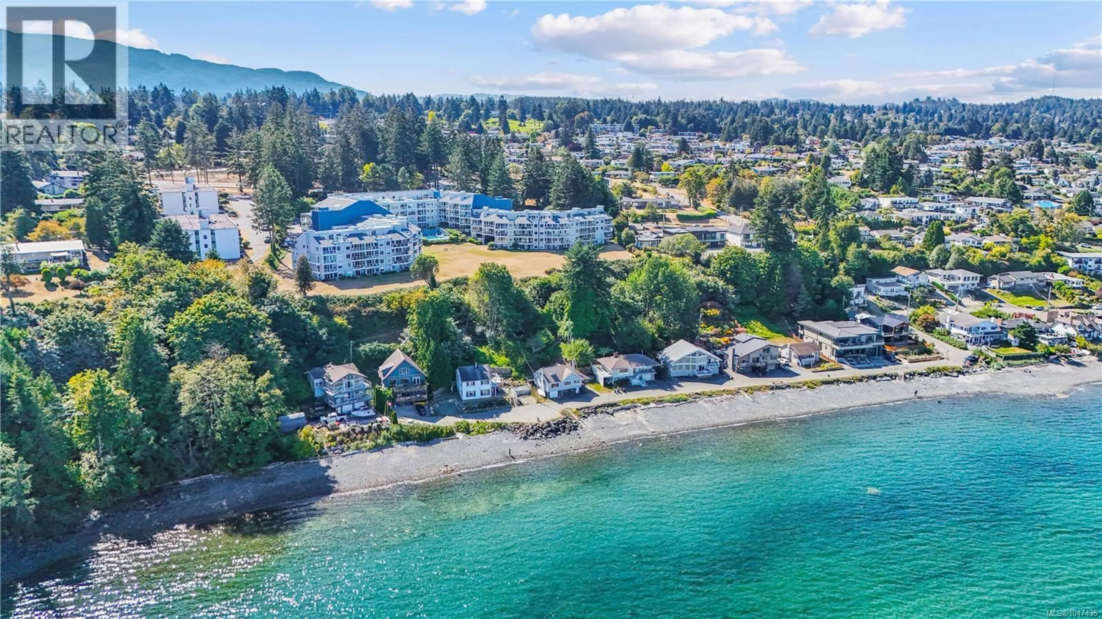 A pic from outside/outdoor area/front of a property/back of a property/a pic from drone, water/lake/river/ocean view for 602 - 2560 DEPARTURE BAY ROAD, Nanaimo British Columbia V9S5P1