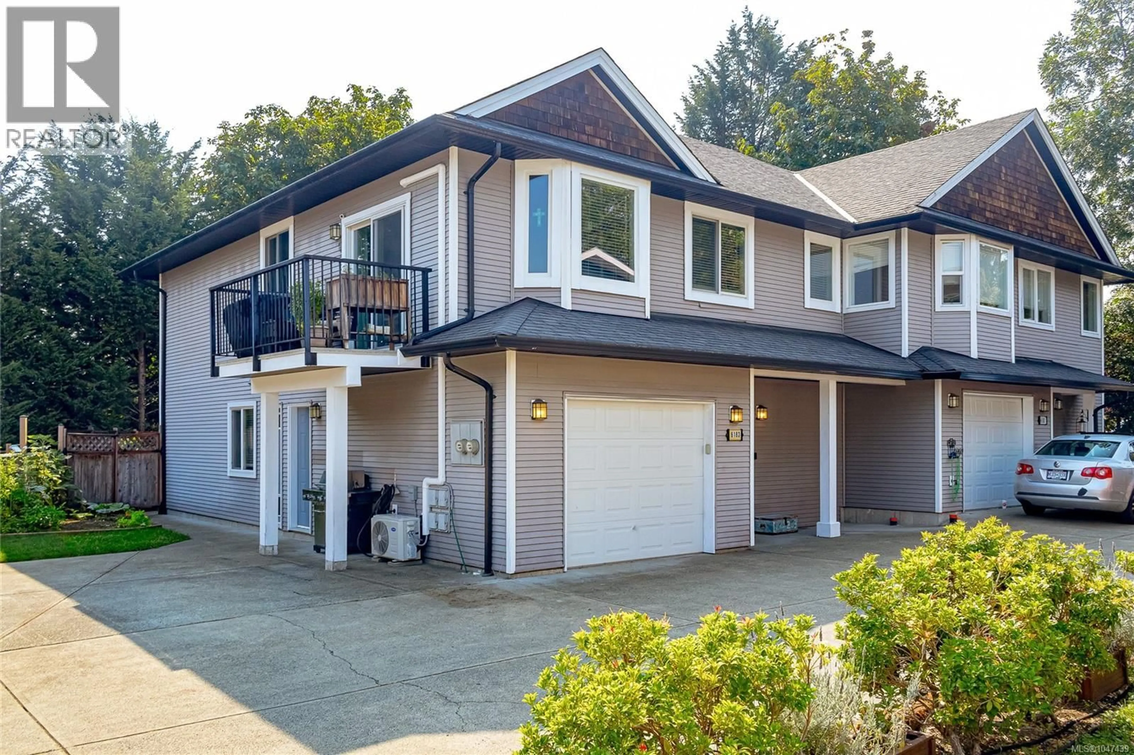 Home with vinyl exterior material, street for 6183 DROMBEG PLACE, Duncan British Columbia V9L0A8
