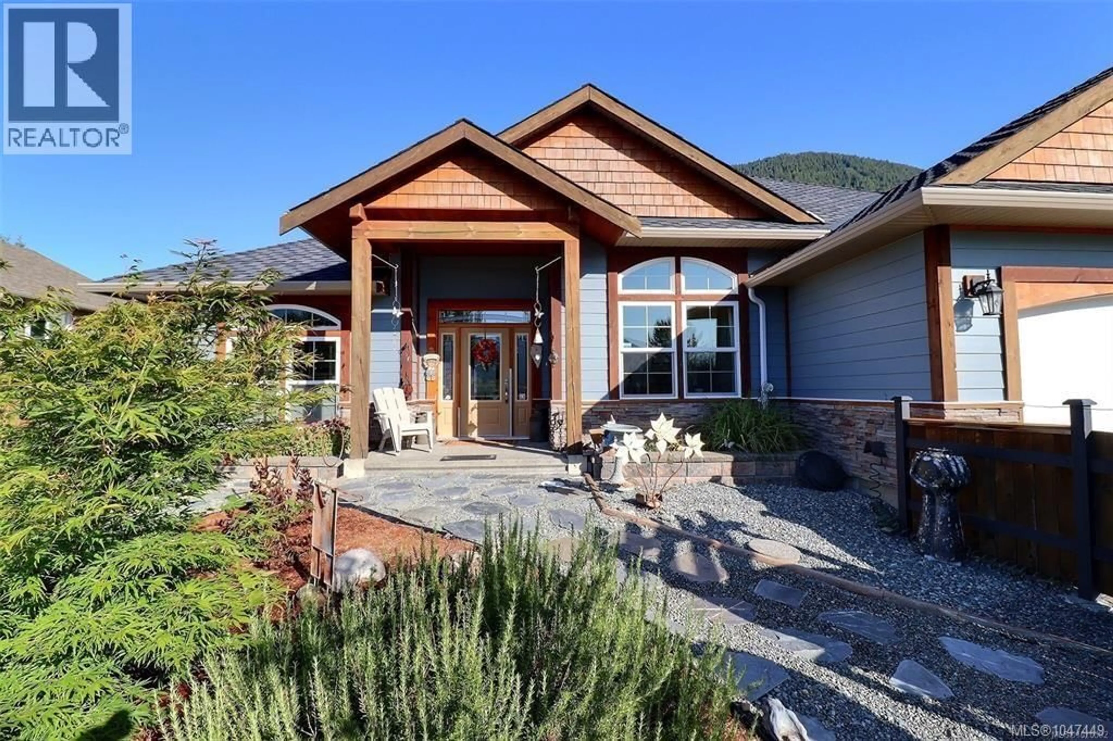 Home with brick exterior material, mountain view for 482 MOUNTAIN VIEW DRIVE, Lake Cowichan British Columbia V0R2G1