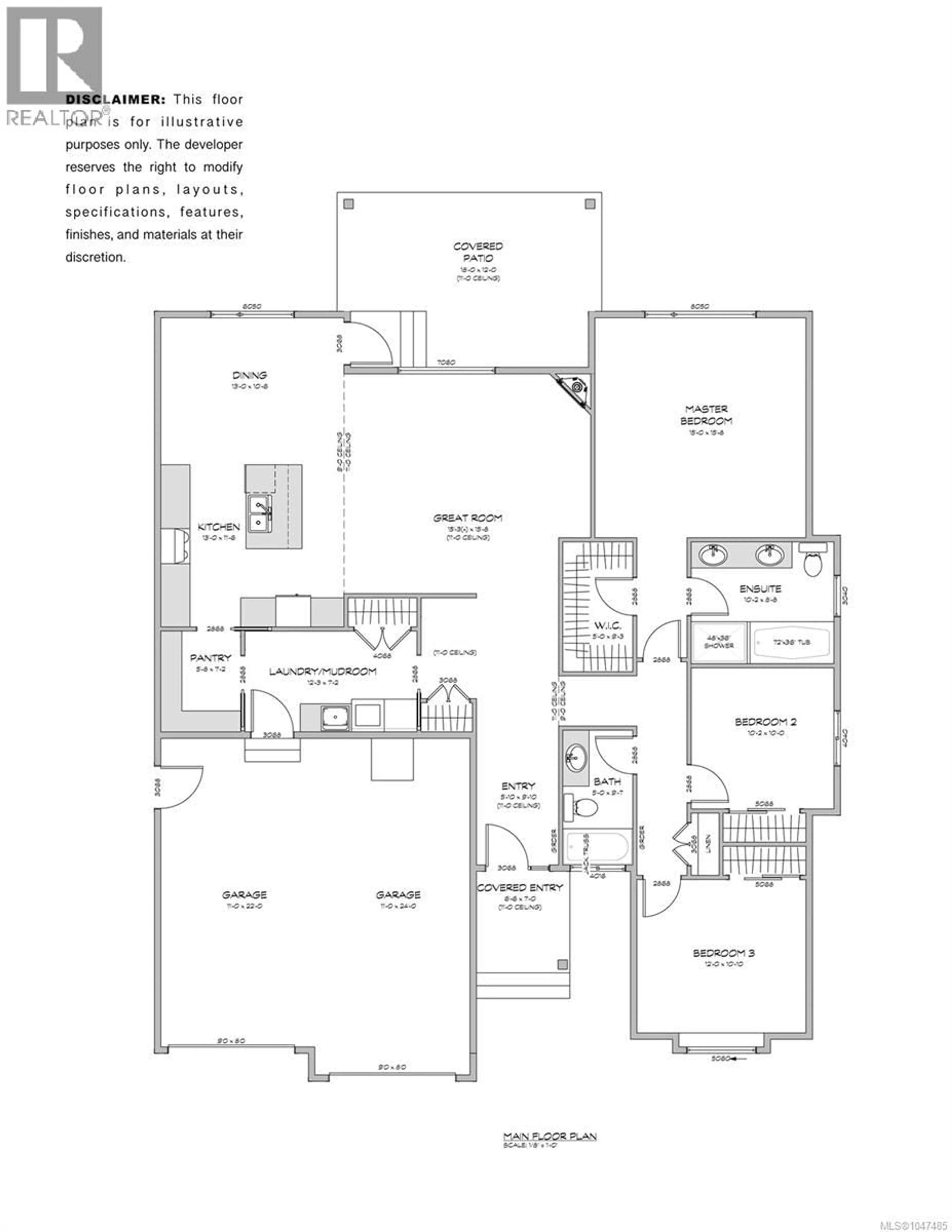 Floor plan for 229 WALWORTH ROAD SOUTH, Campbell River British Columbia V9W0J3