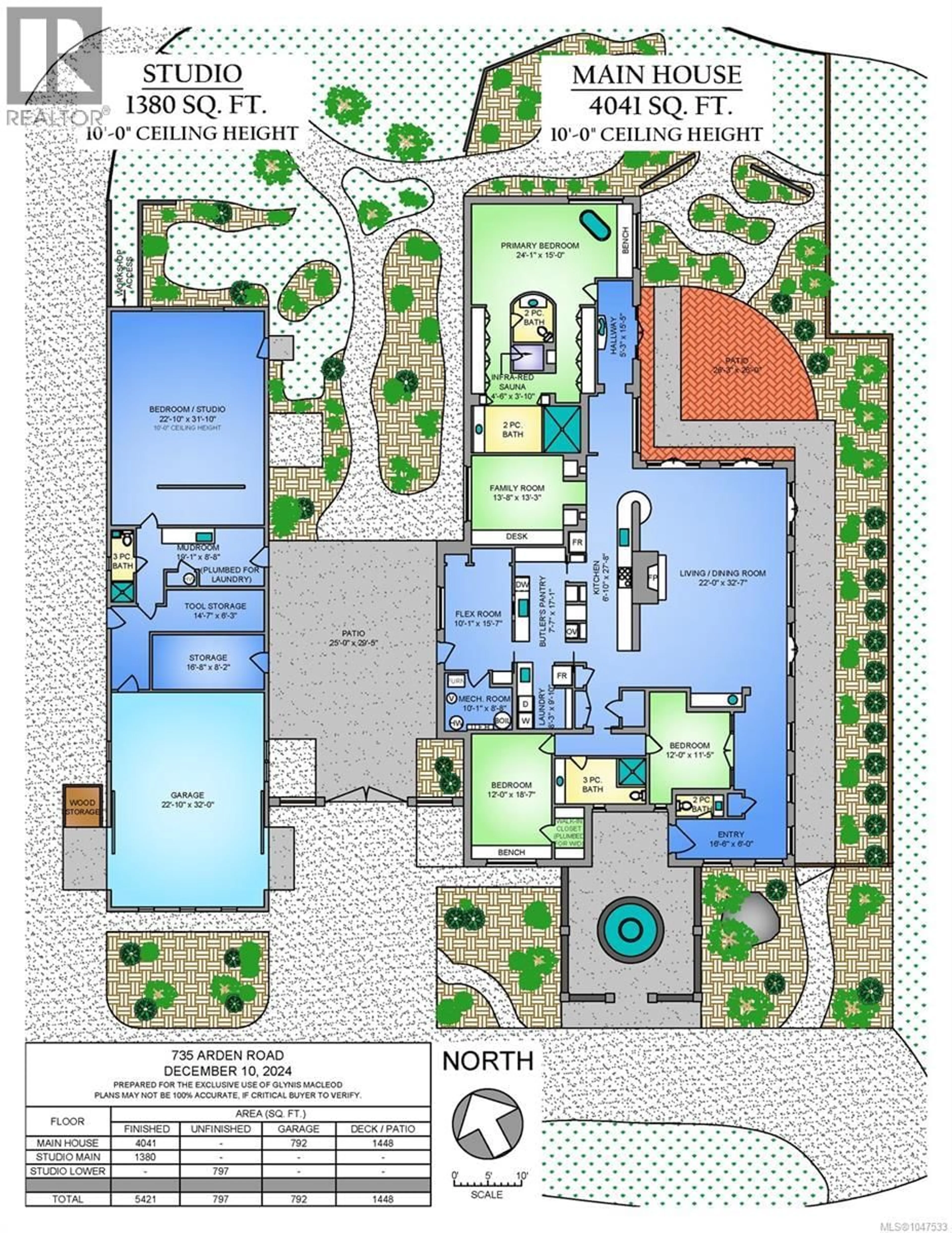 Floor plan for 735 ARDEN ROAD, Metchosin British Columbia V9C4G2