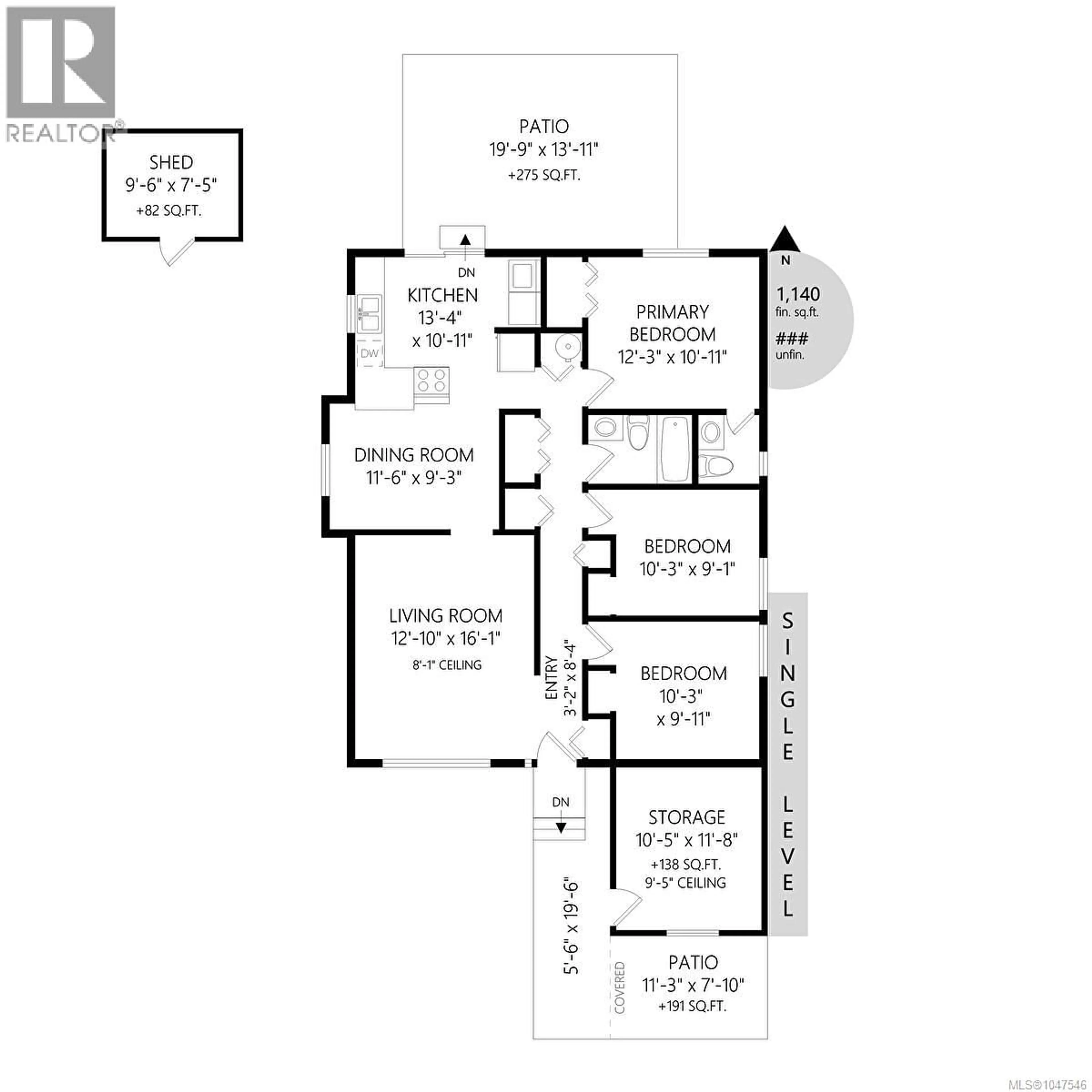 Floor plan for 2562 ROSSTOWN ROAD, Nanaimo British Columbia V9T3R8