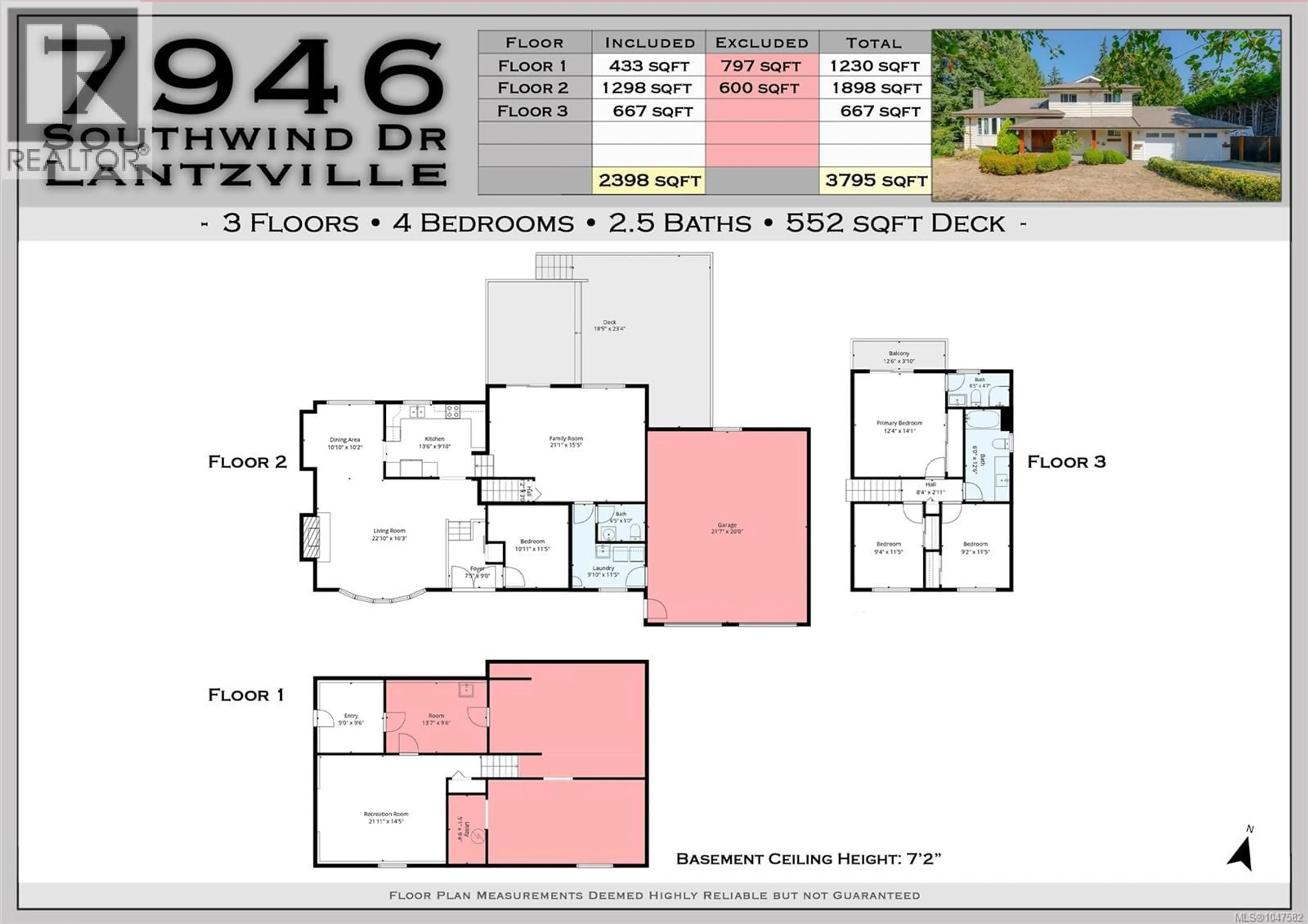 Floor plan for 7946 SOUTHWIND DRIVE, Lantzville British Columbia V0H2H0